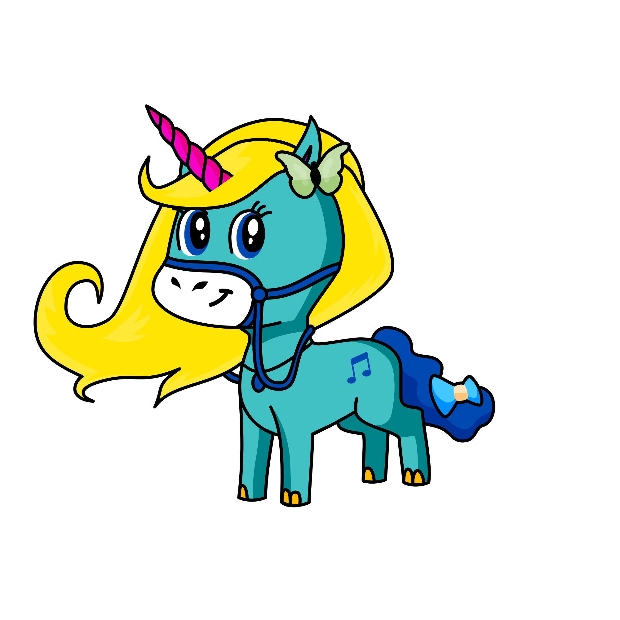 Princes ice, the unicorn
