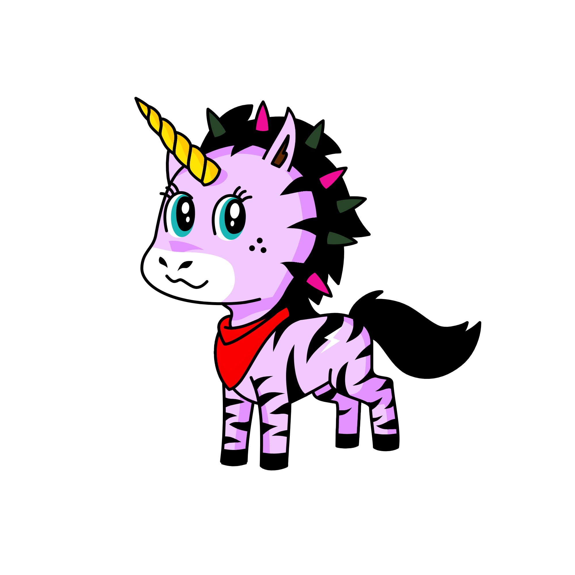 Scar, the unicorn