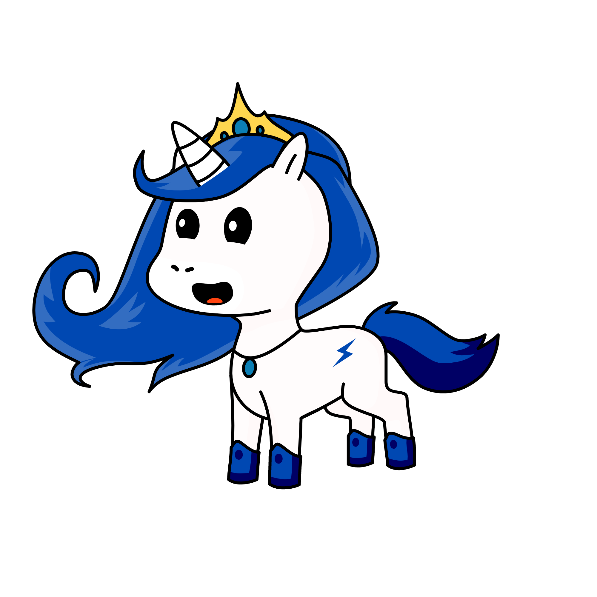 Funneh, the unicorn