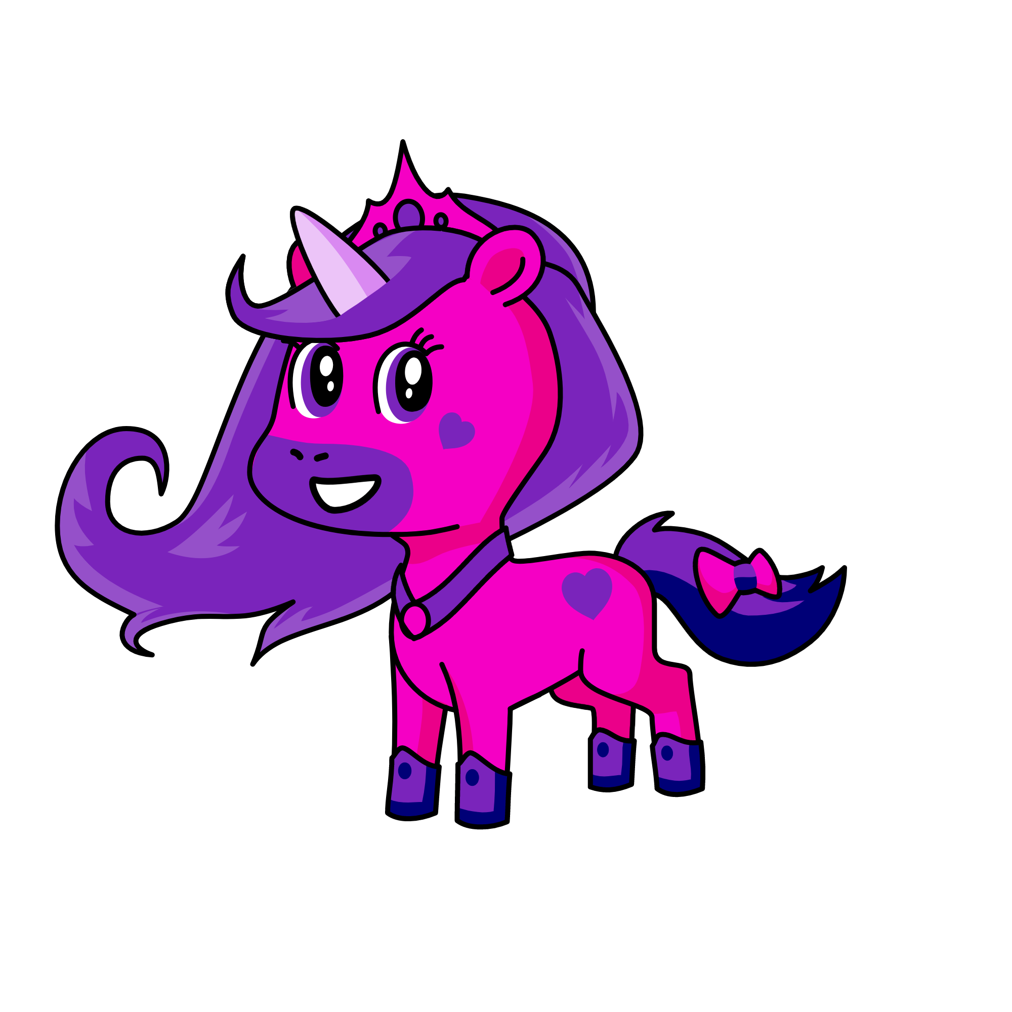 Twilight sparkle, the unicorn