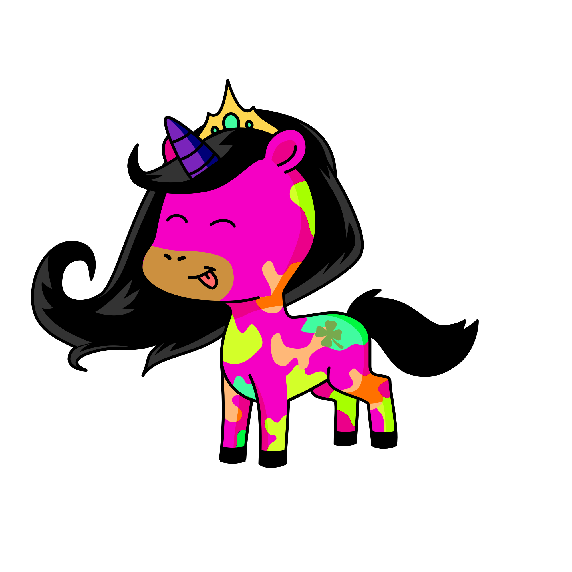 pink beauty, the unicorn