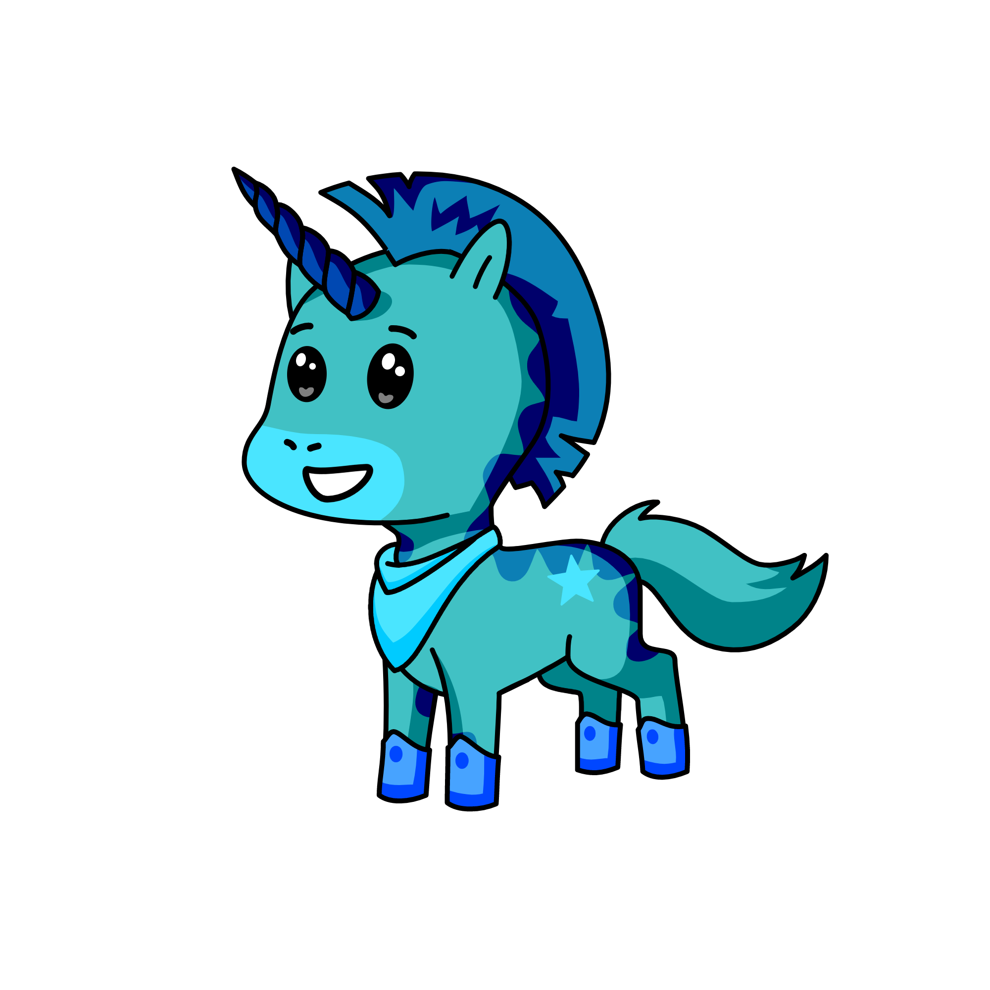 Night light, the unicorn