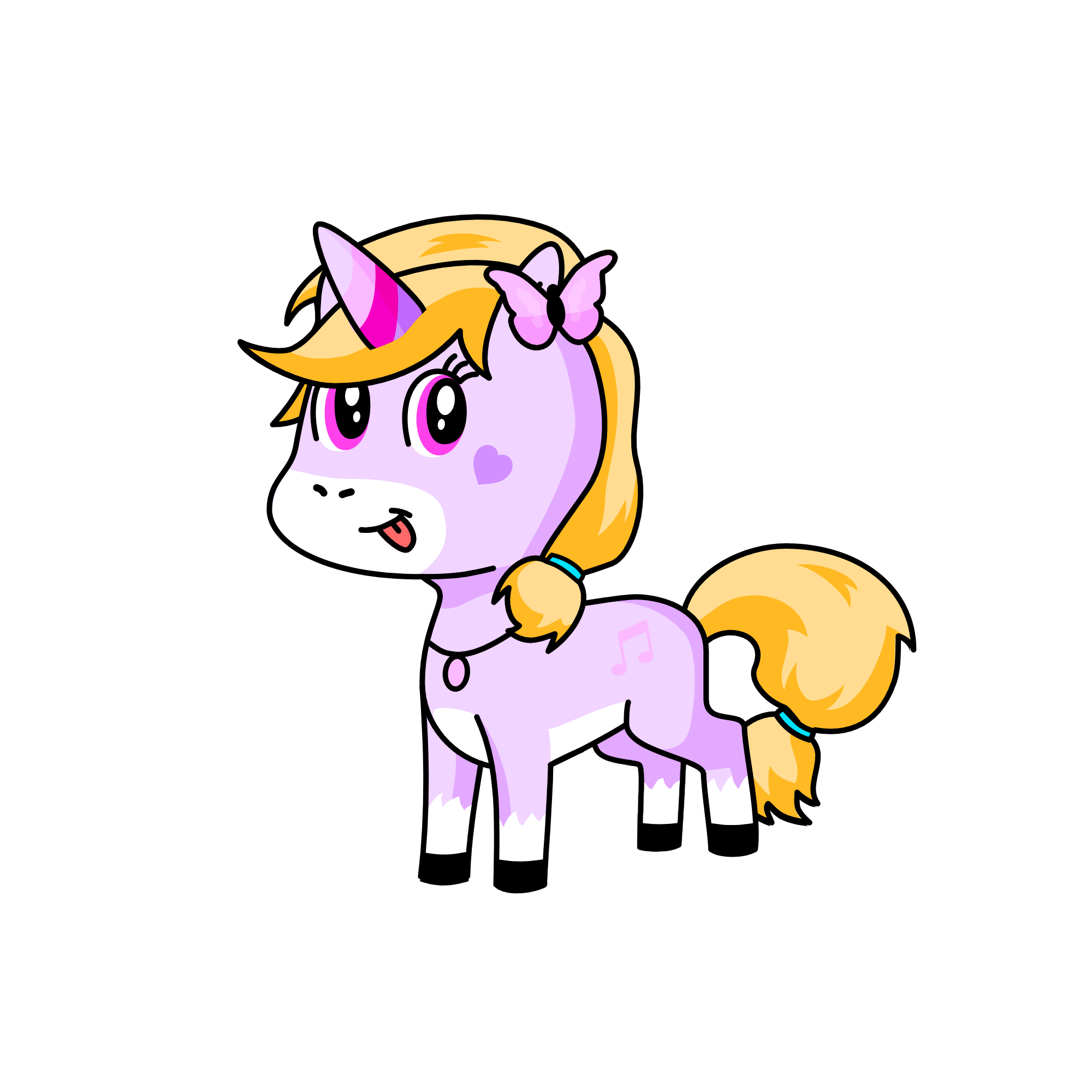 unipink, the unicorn