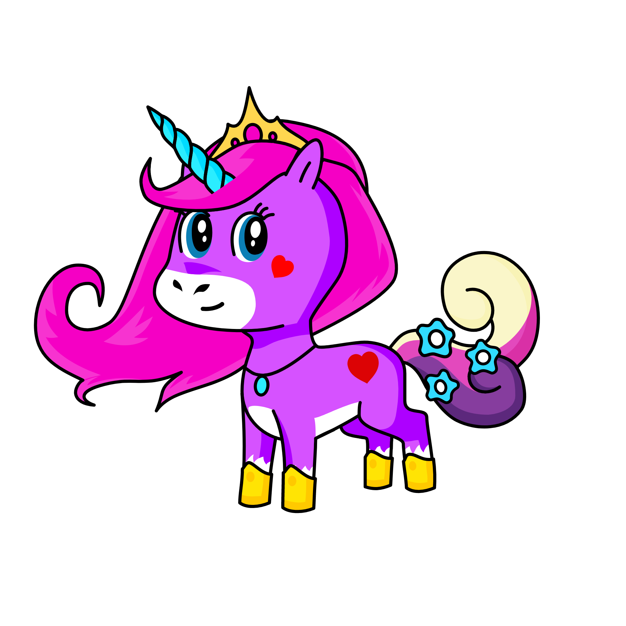 pinkie, the unicorn