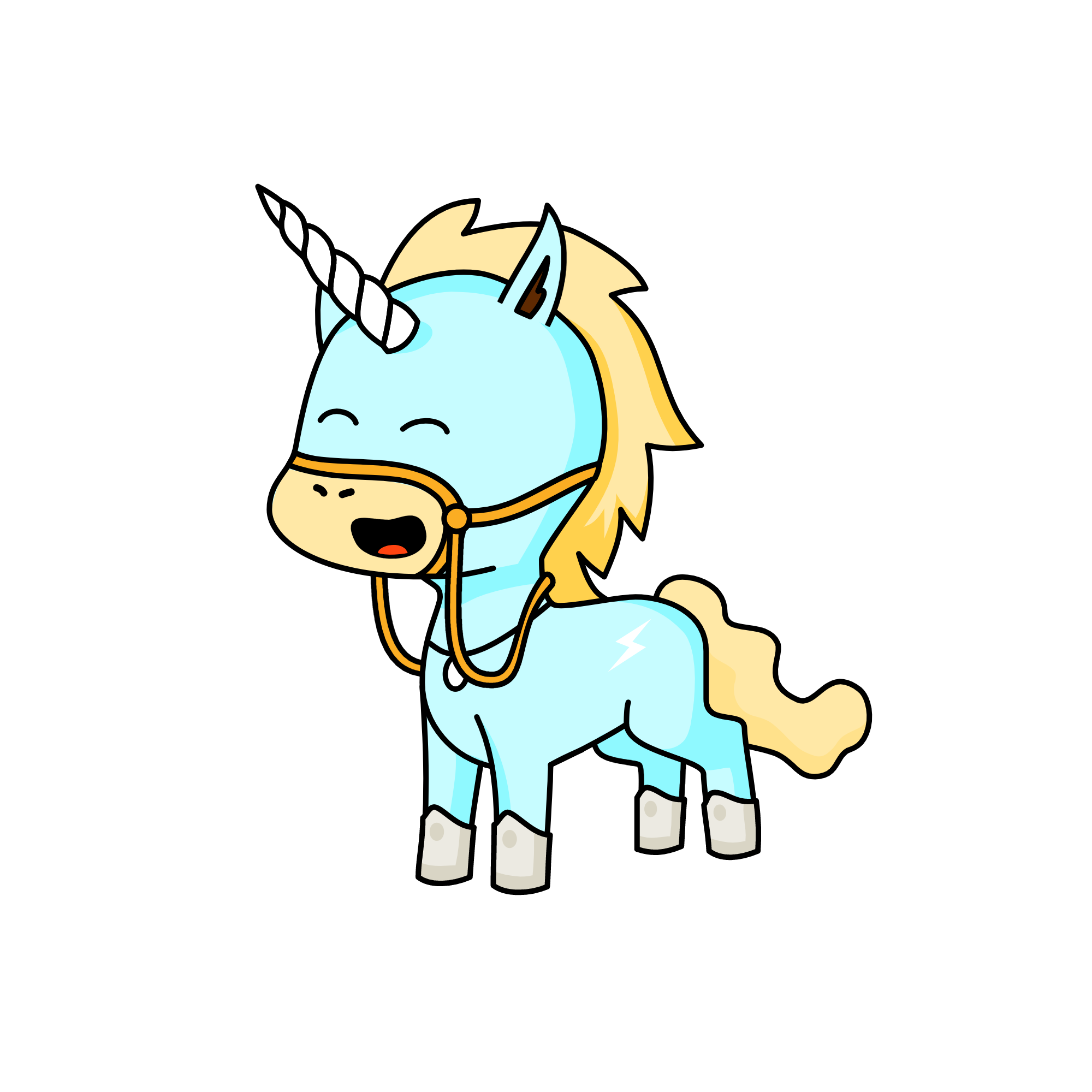 大的, the unicorn
