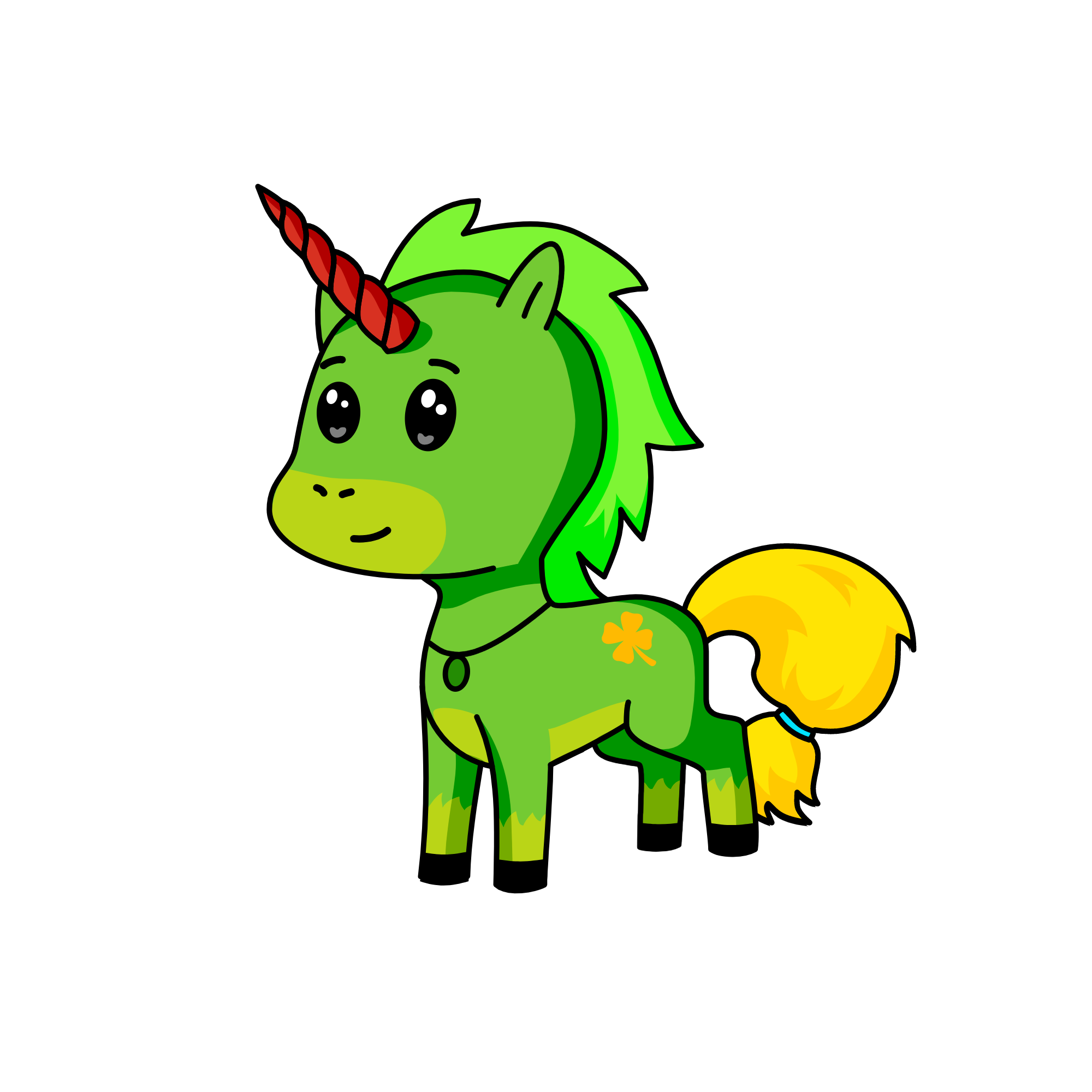NATURE GIRL, the unicorn