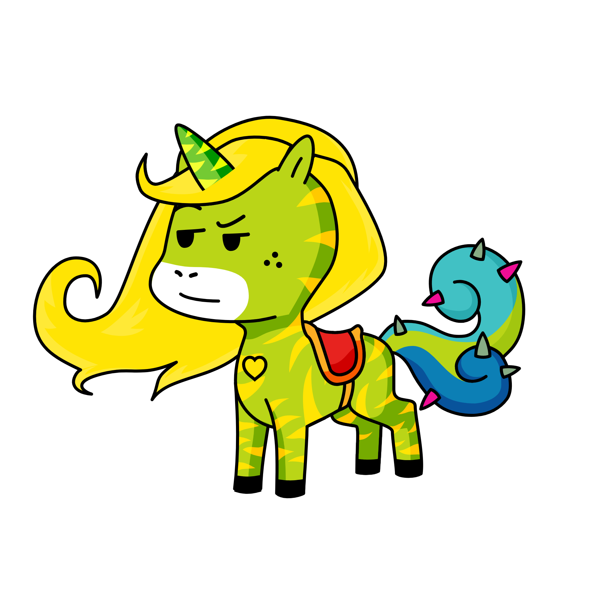 clawdy, the unicorn