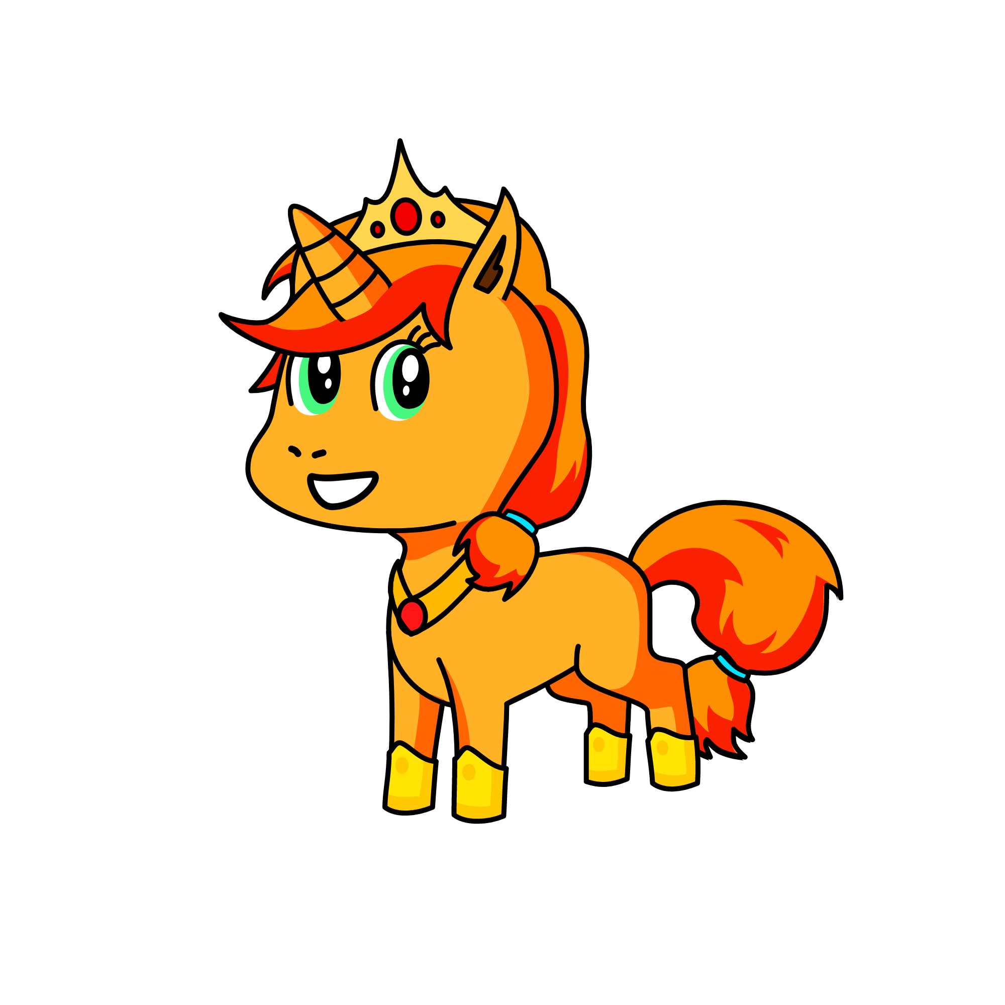 ا, the unicorn