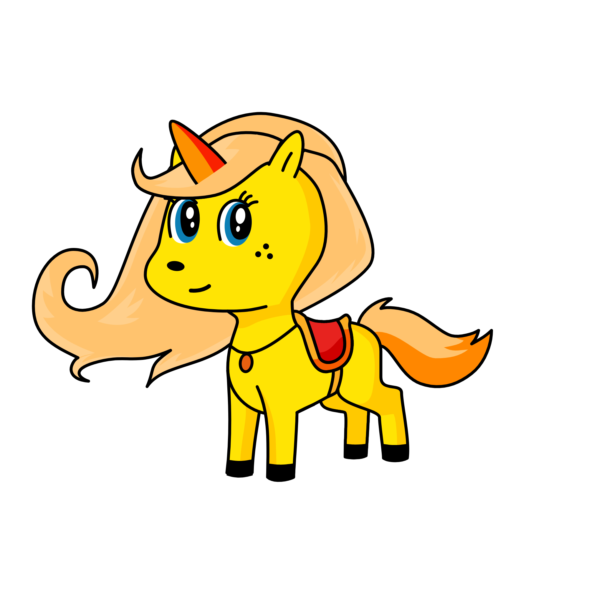 Enna, the unicorn