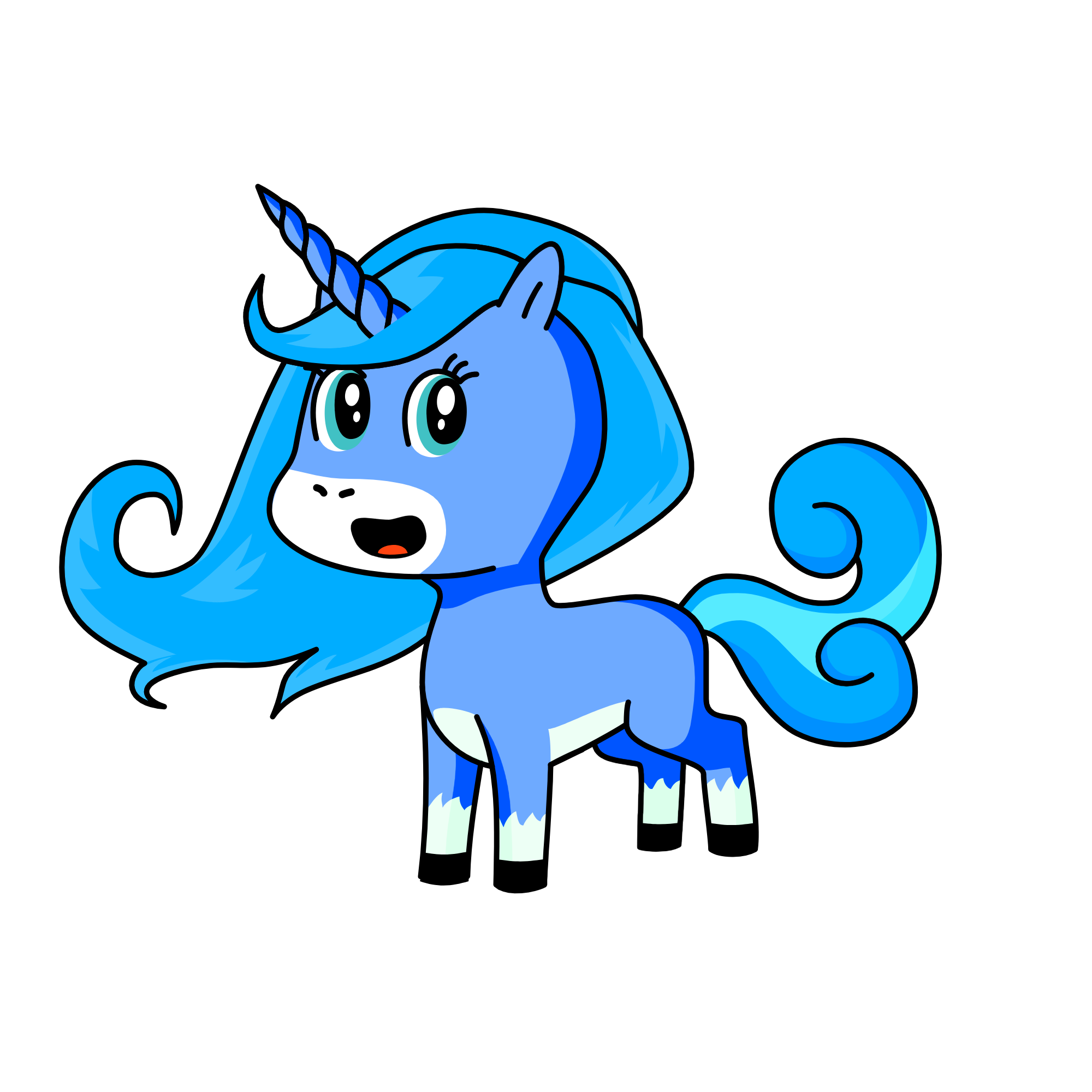 icey, the unicorn