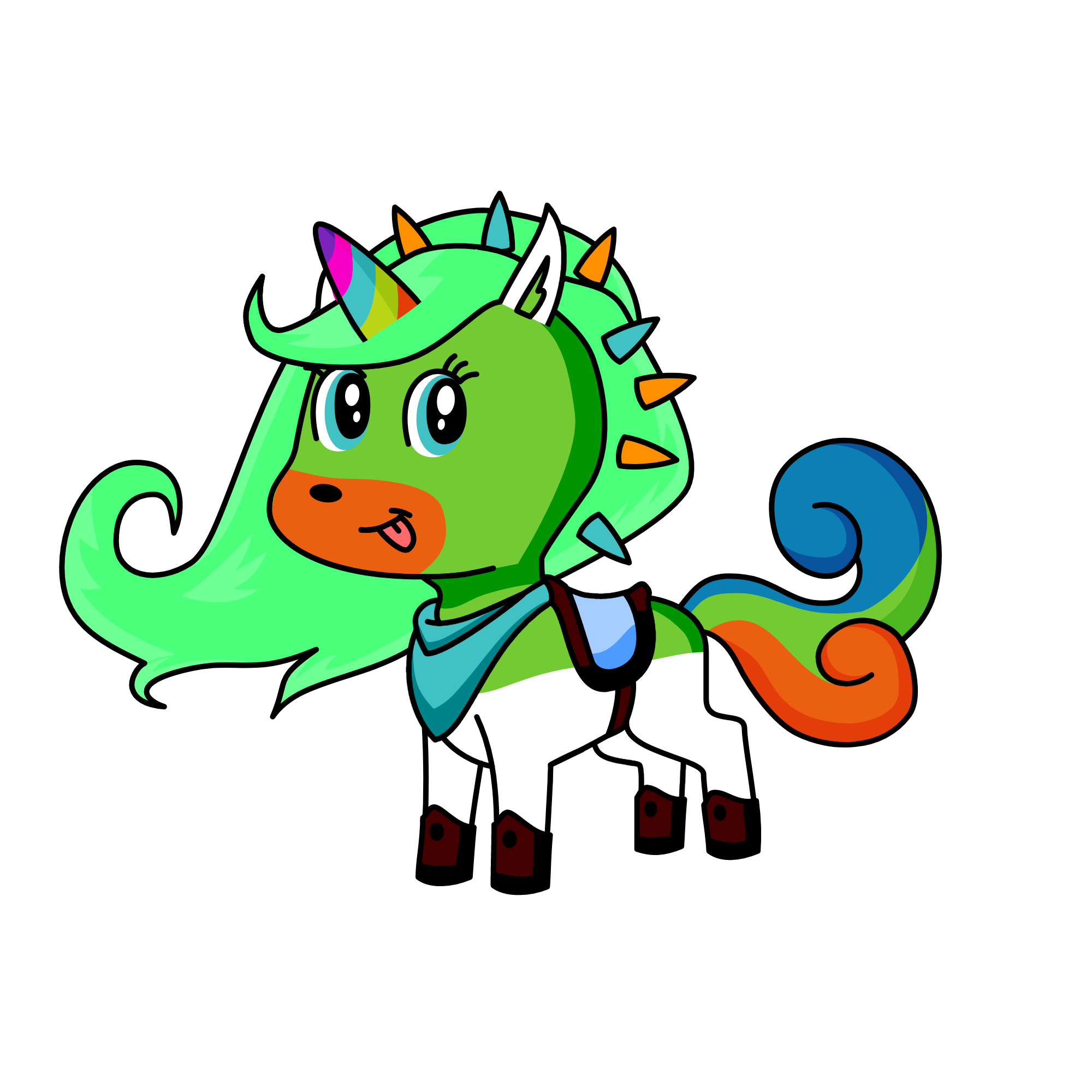 pie, the unicorn