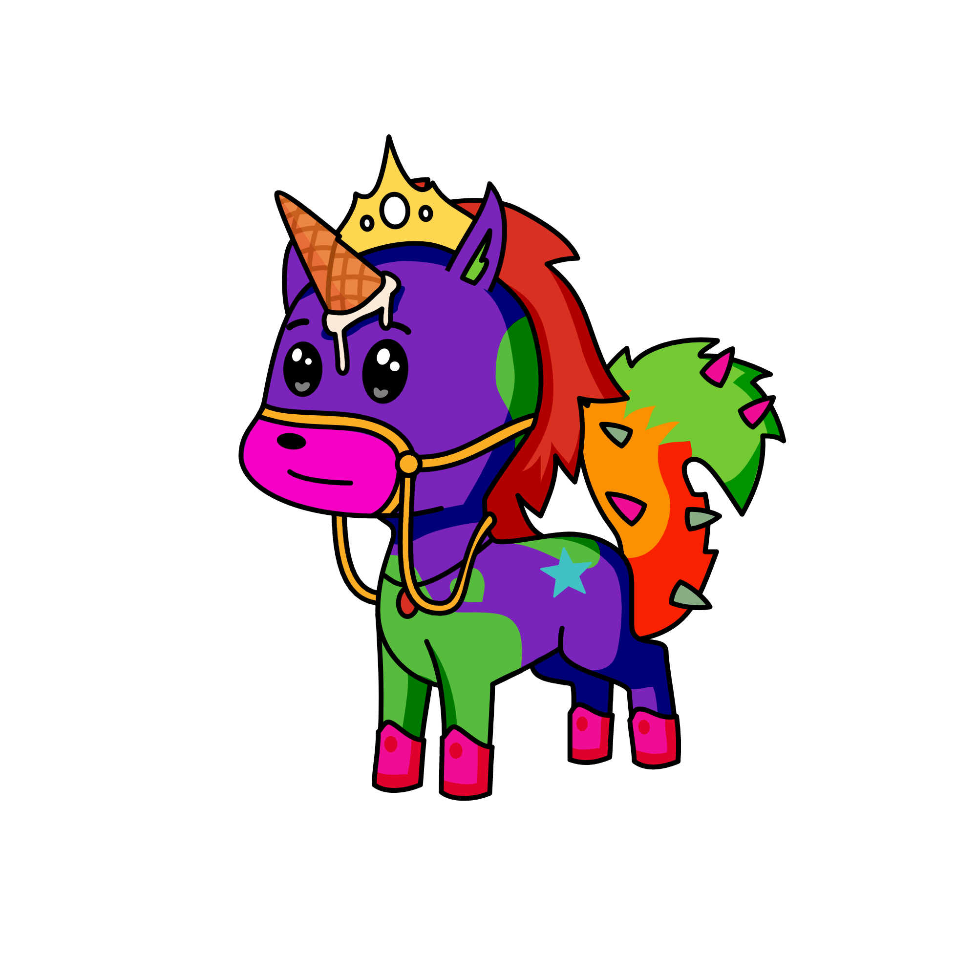 pie3, the unicorn