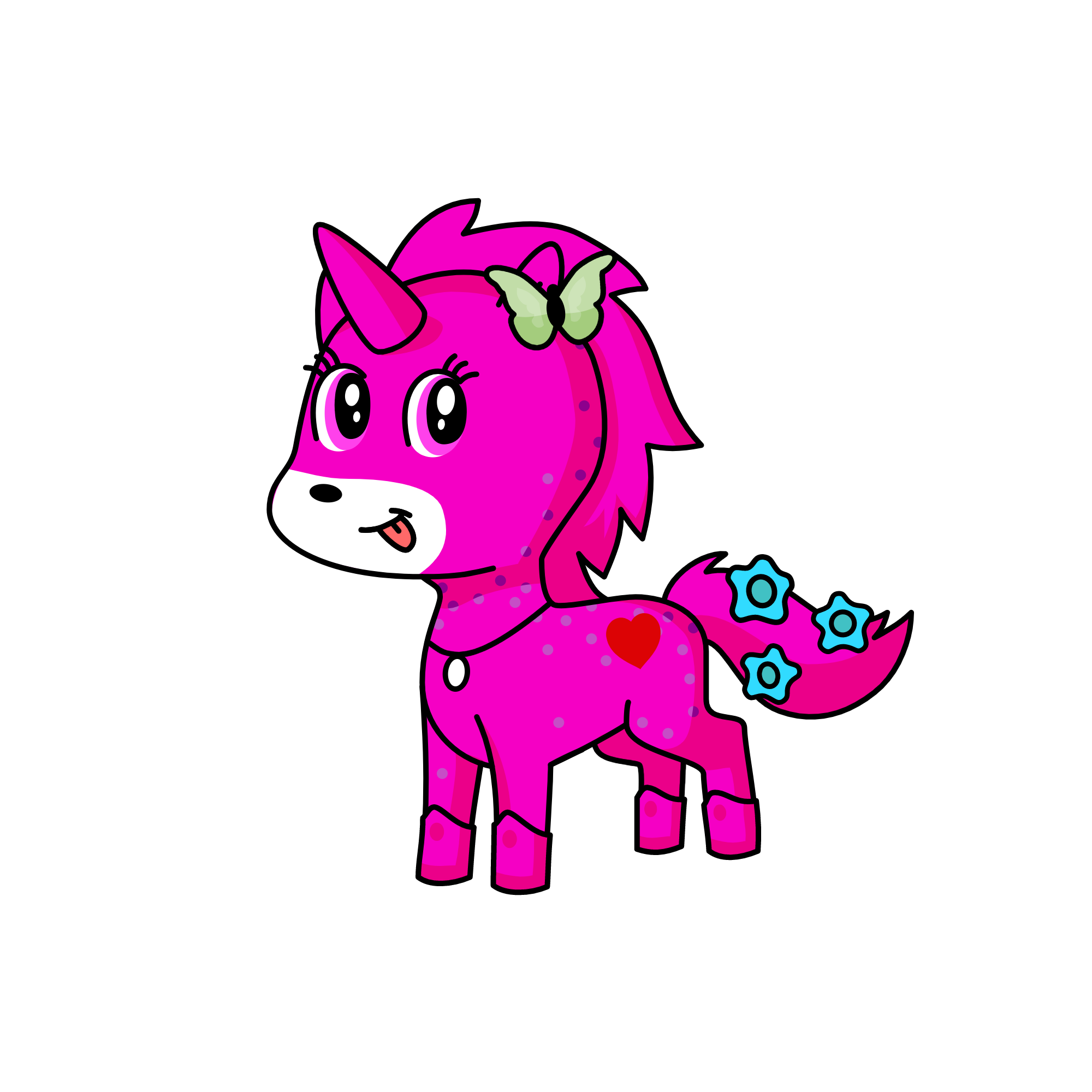 zhuy, the unicorn