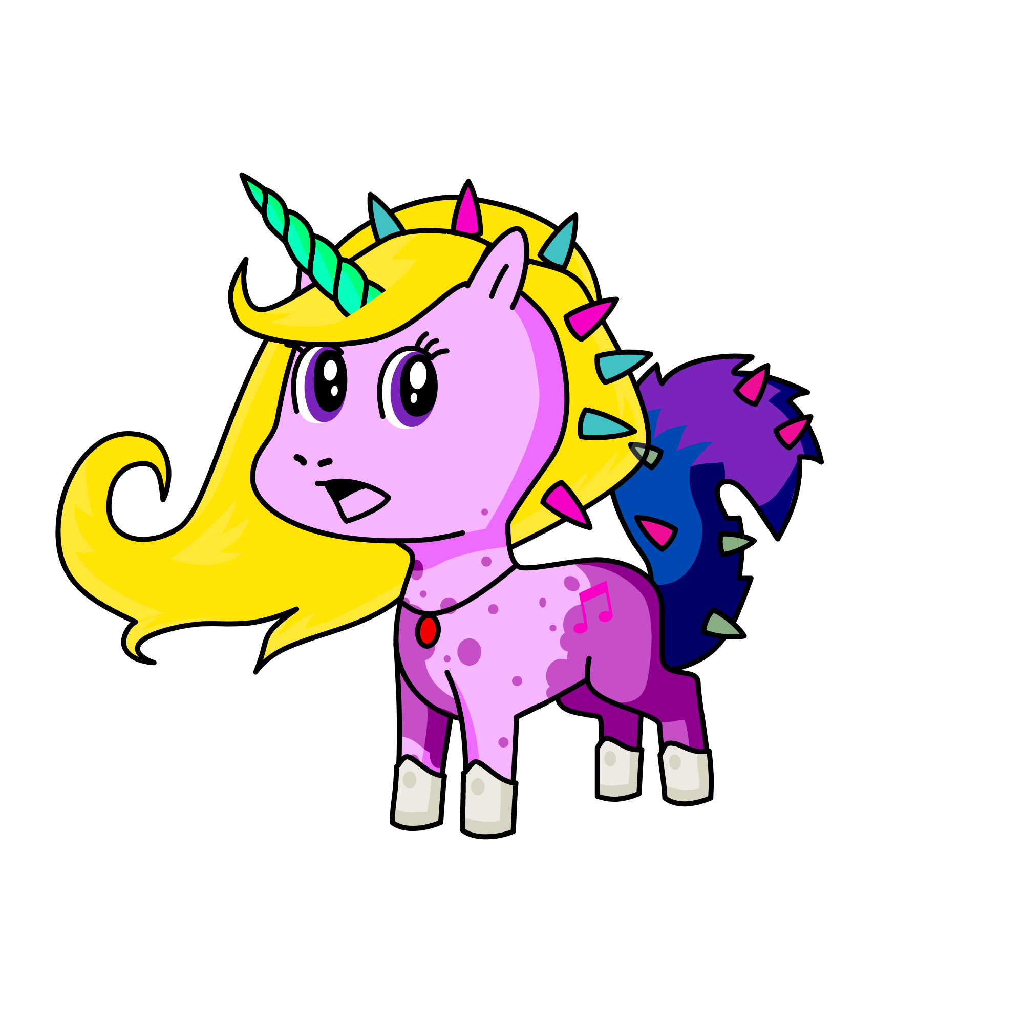 Cantante Rokera, the unicorn