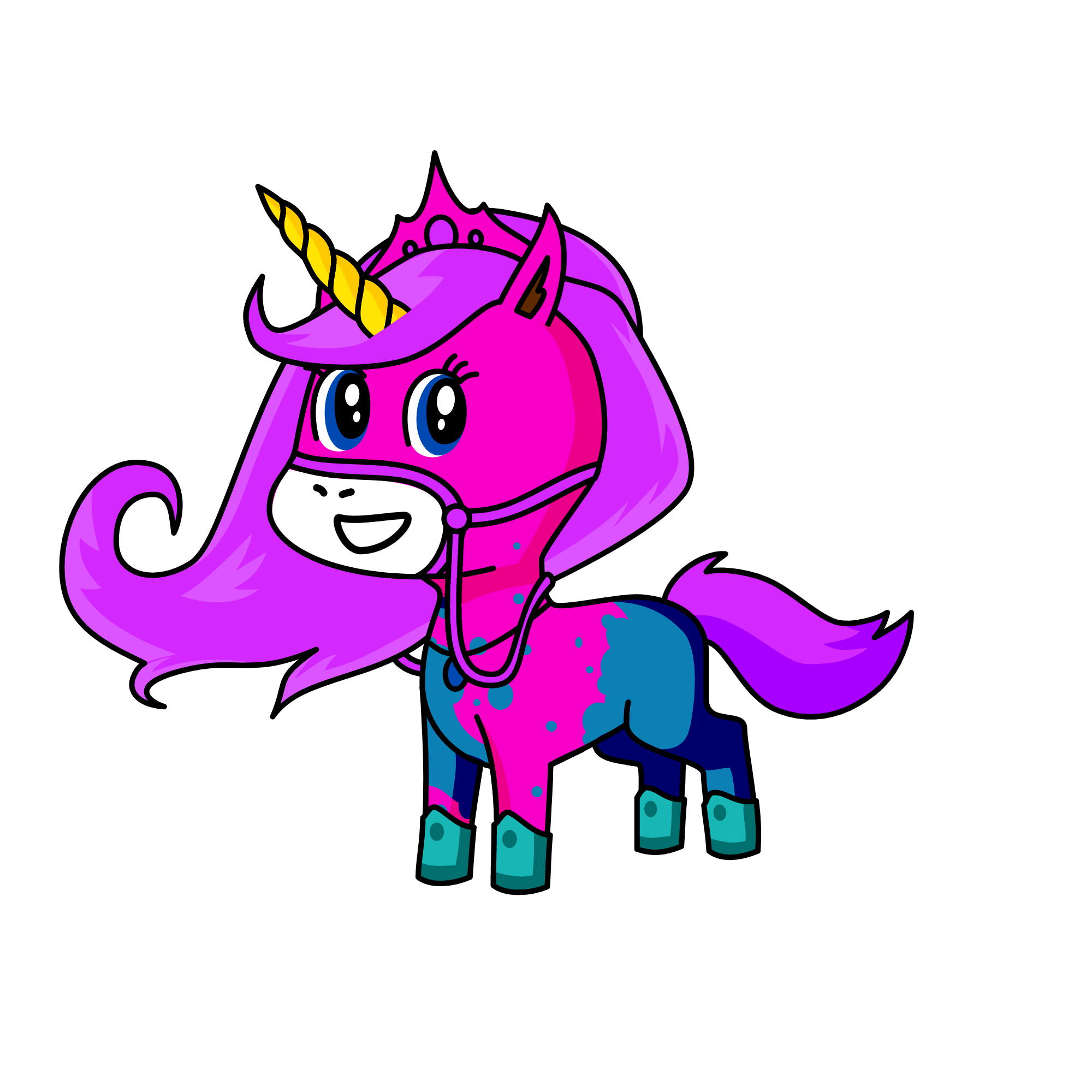 Sophia, the unicorn
