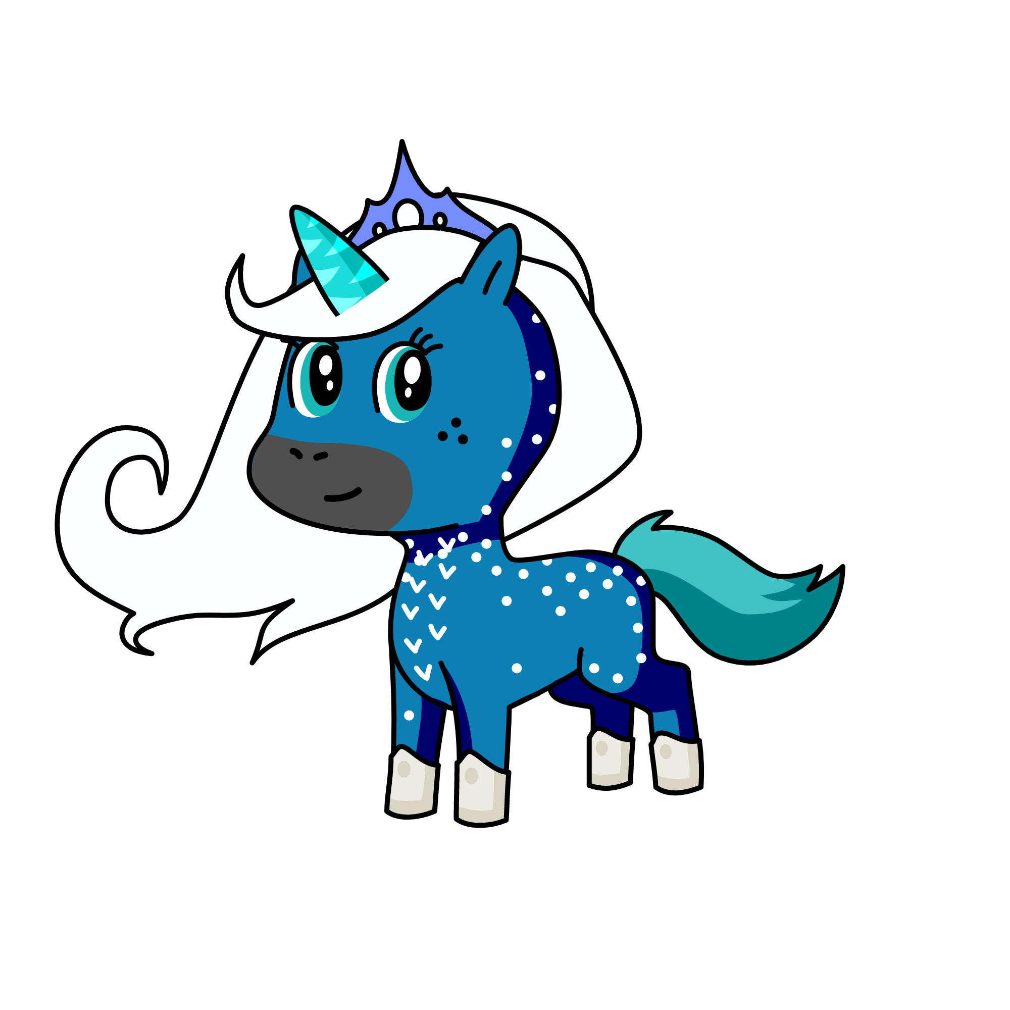 Nieves, the unicorn