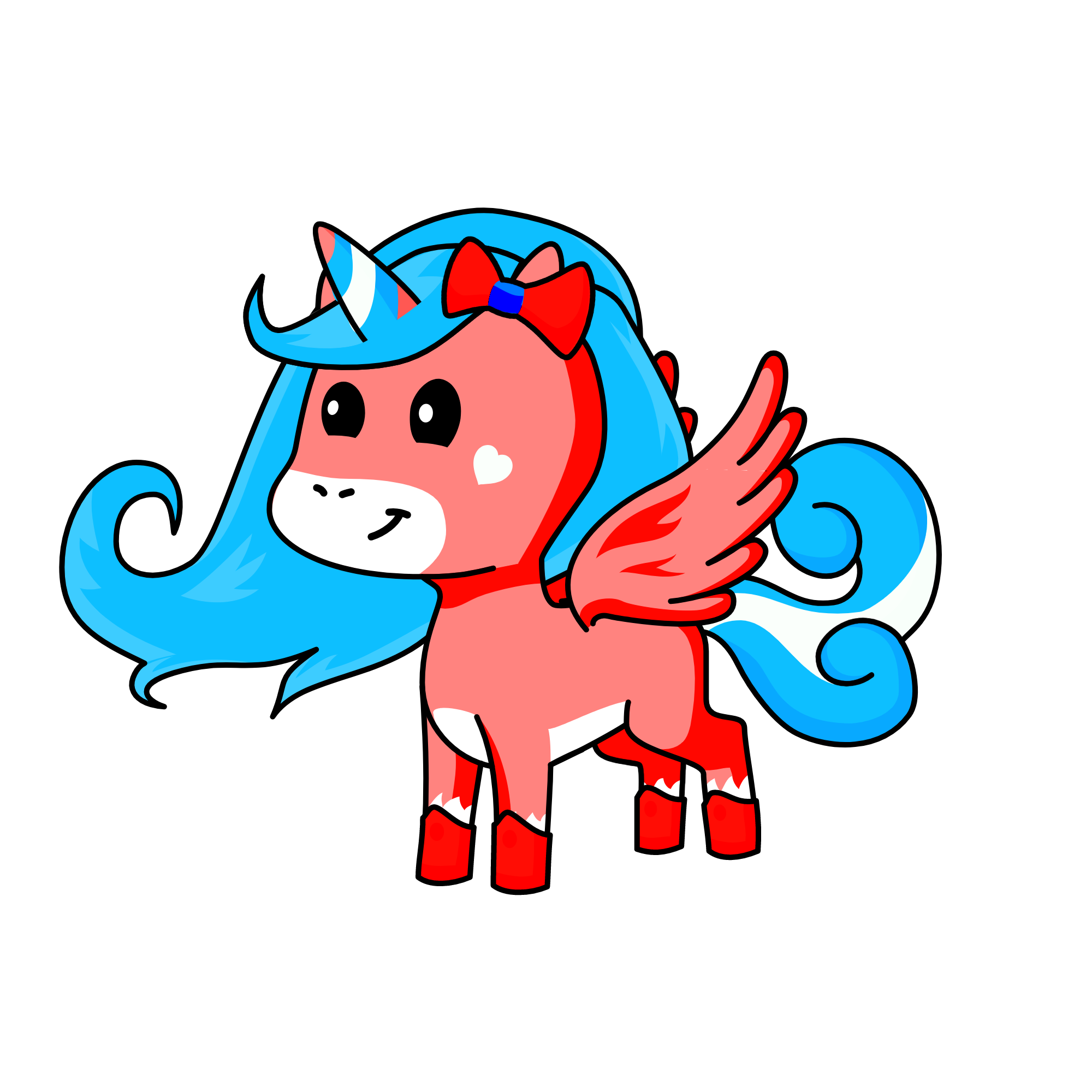 four days late 4th of July unicorn, the unicorn