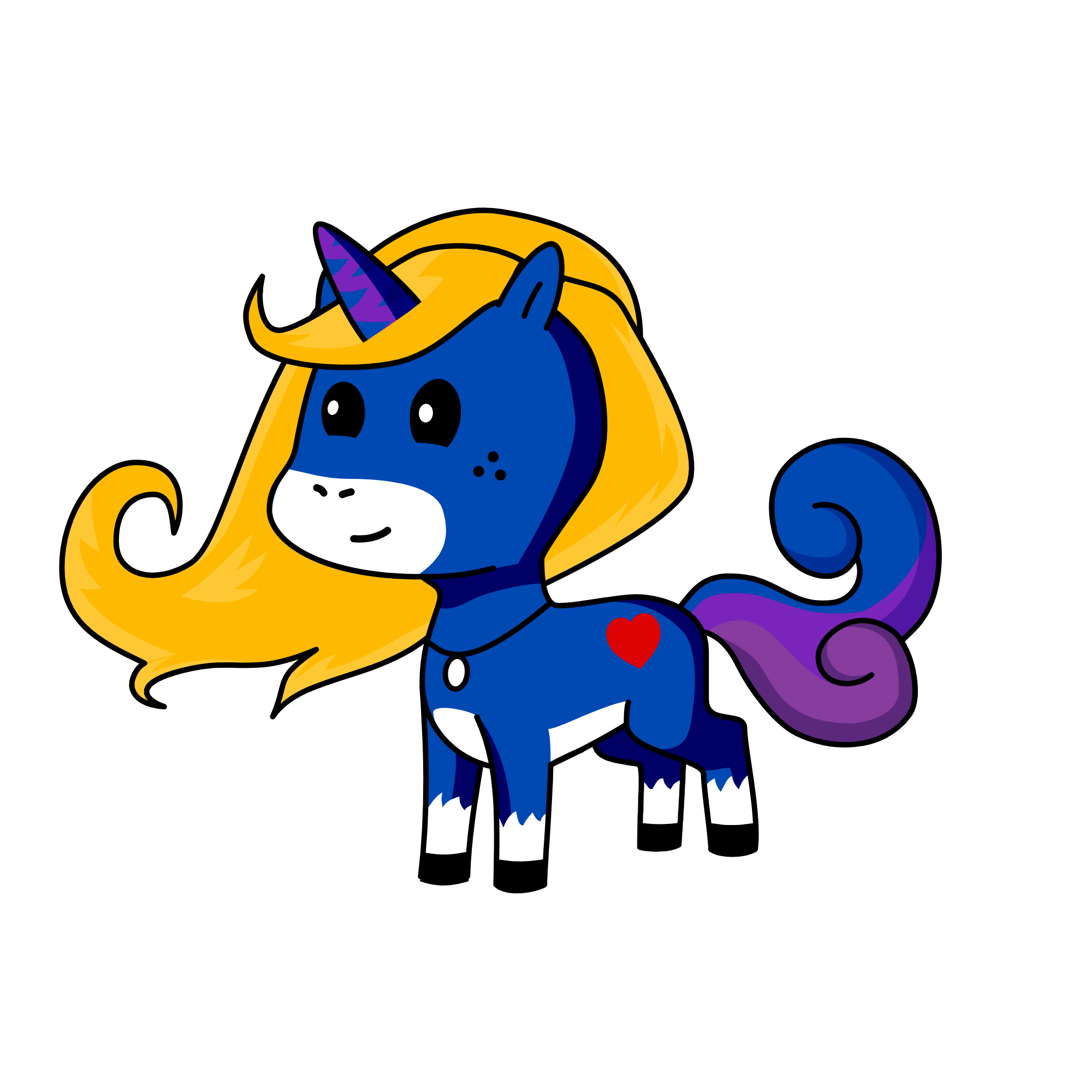 midnight, the unicorn