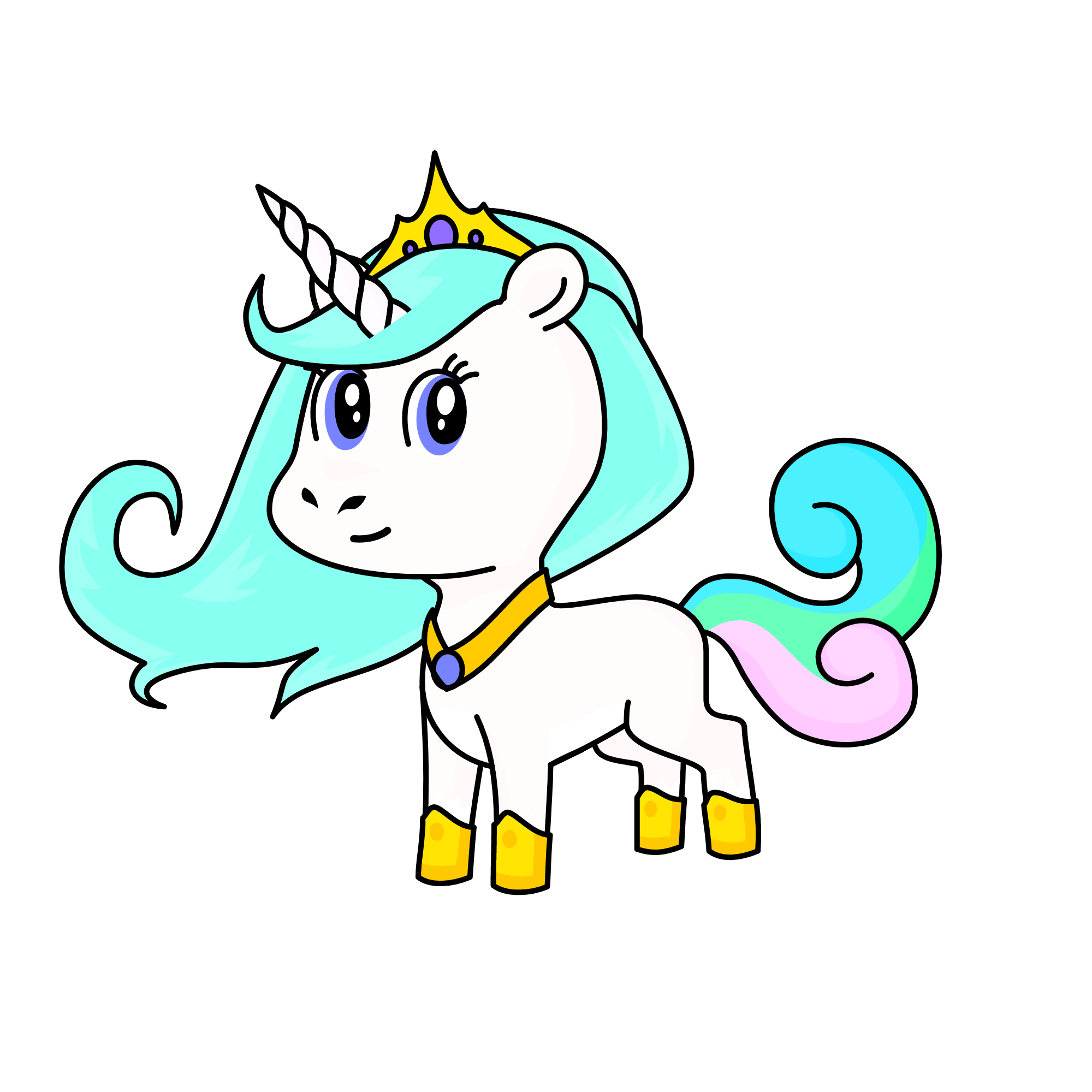 celestia, the unicorn