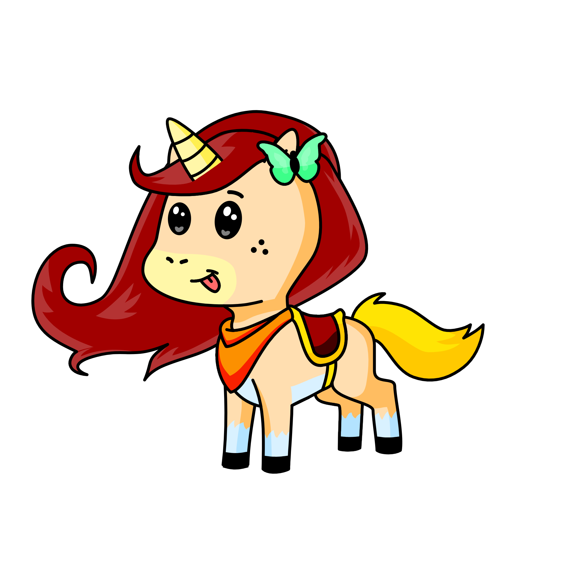 Belle, the unicorn