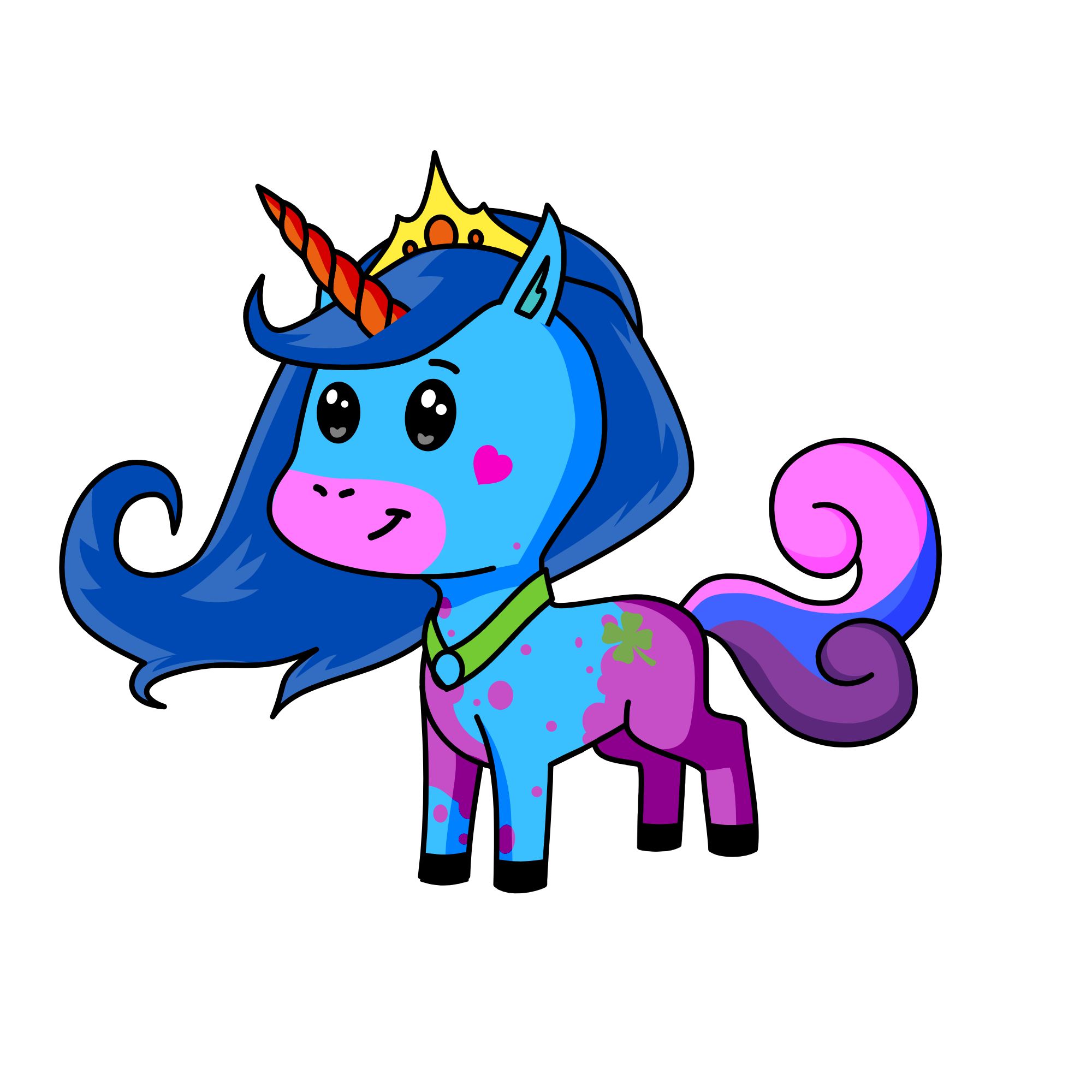夜晚公主, the unicorn