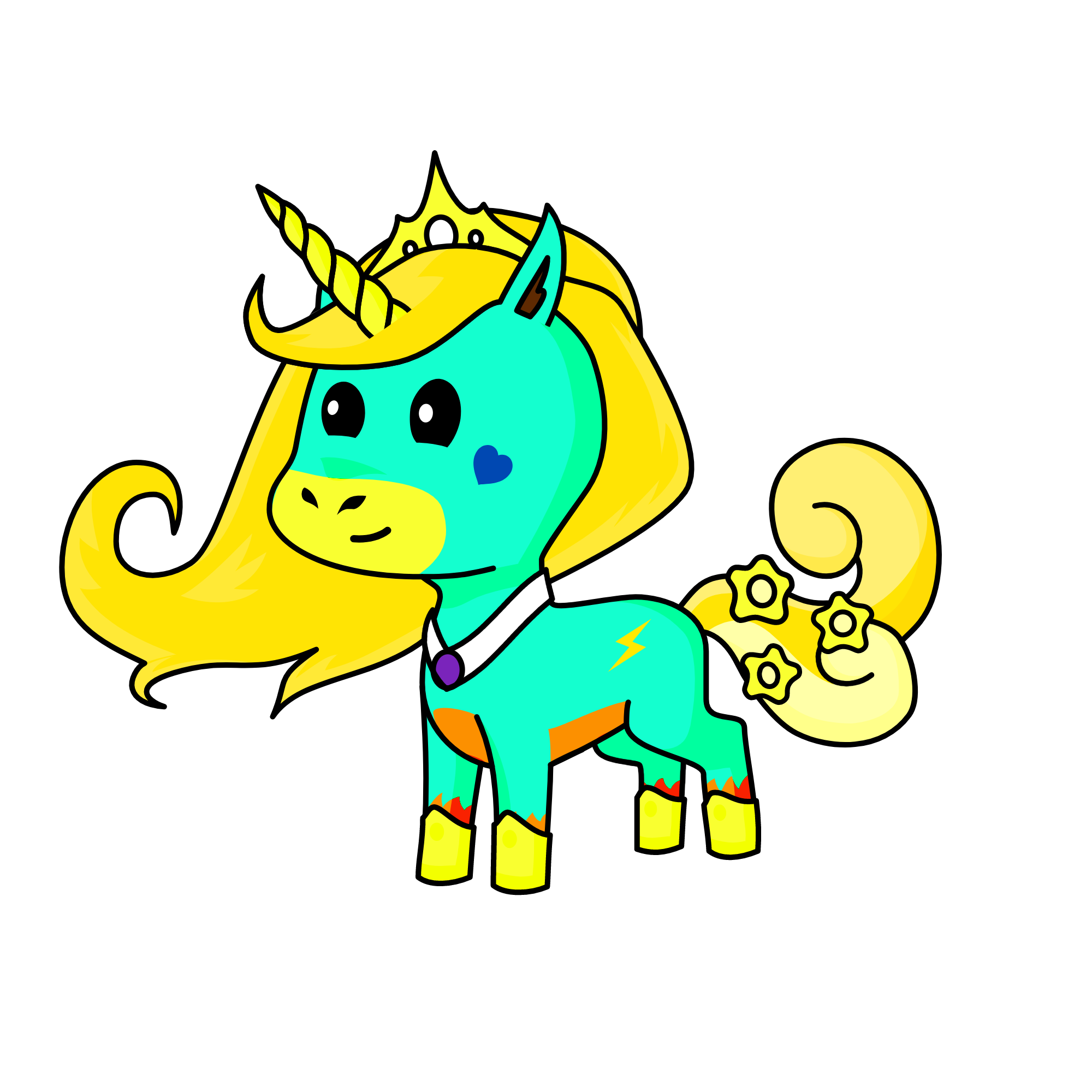 Raya, the unicorn