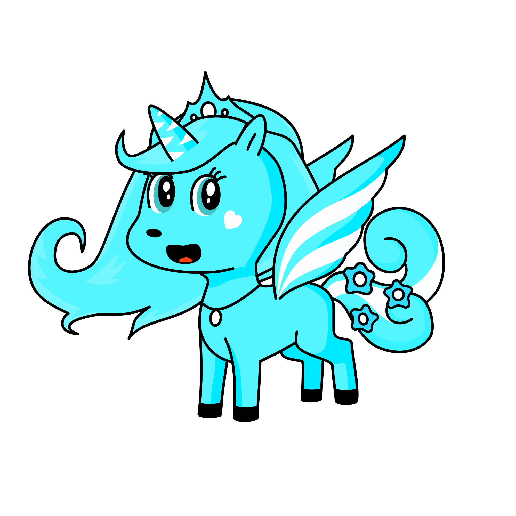 Skye, the unicorn