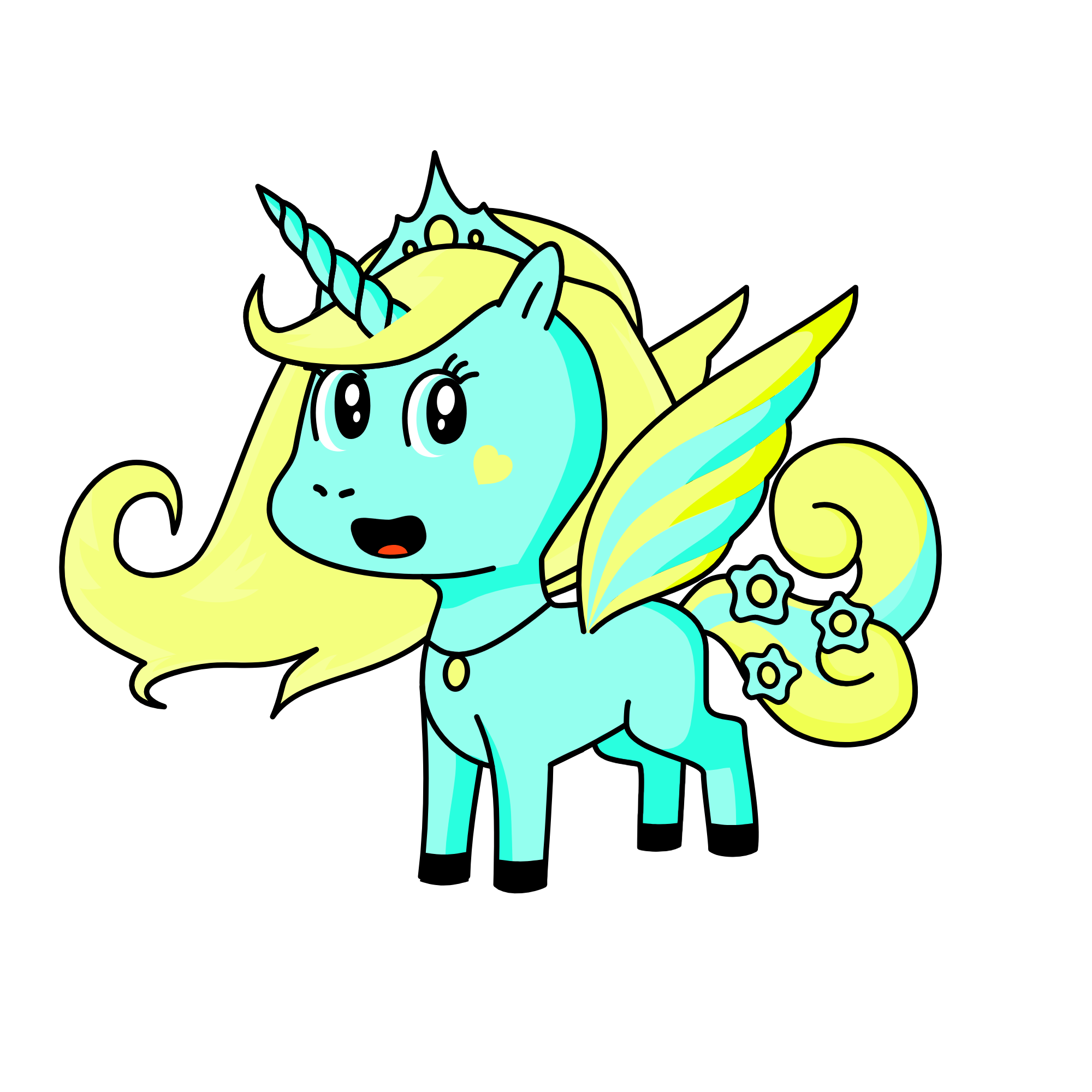 Elsa, the unicorn