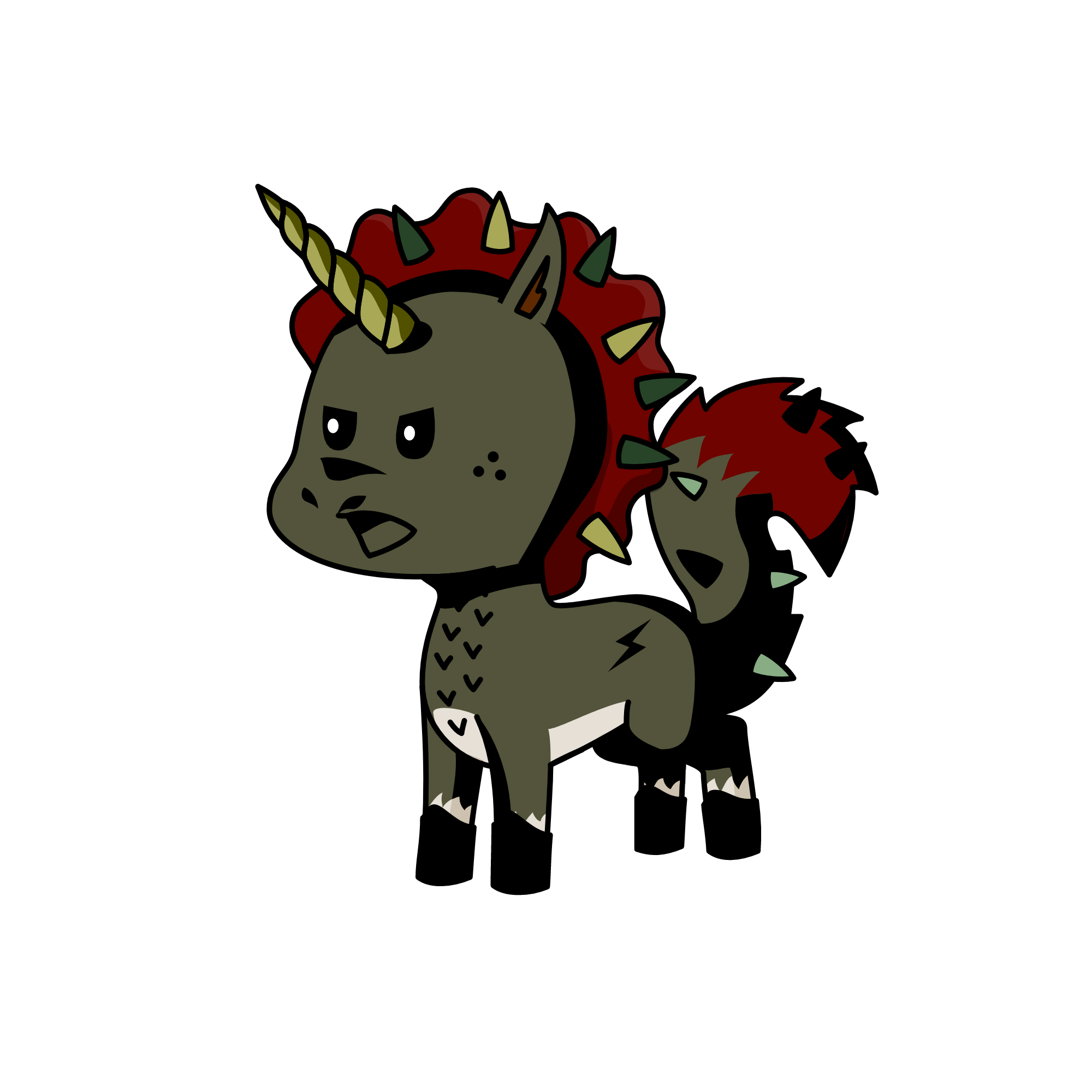 Darky😈👿, the unicorn