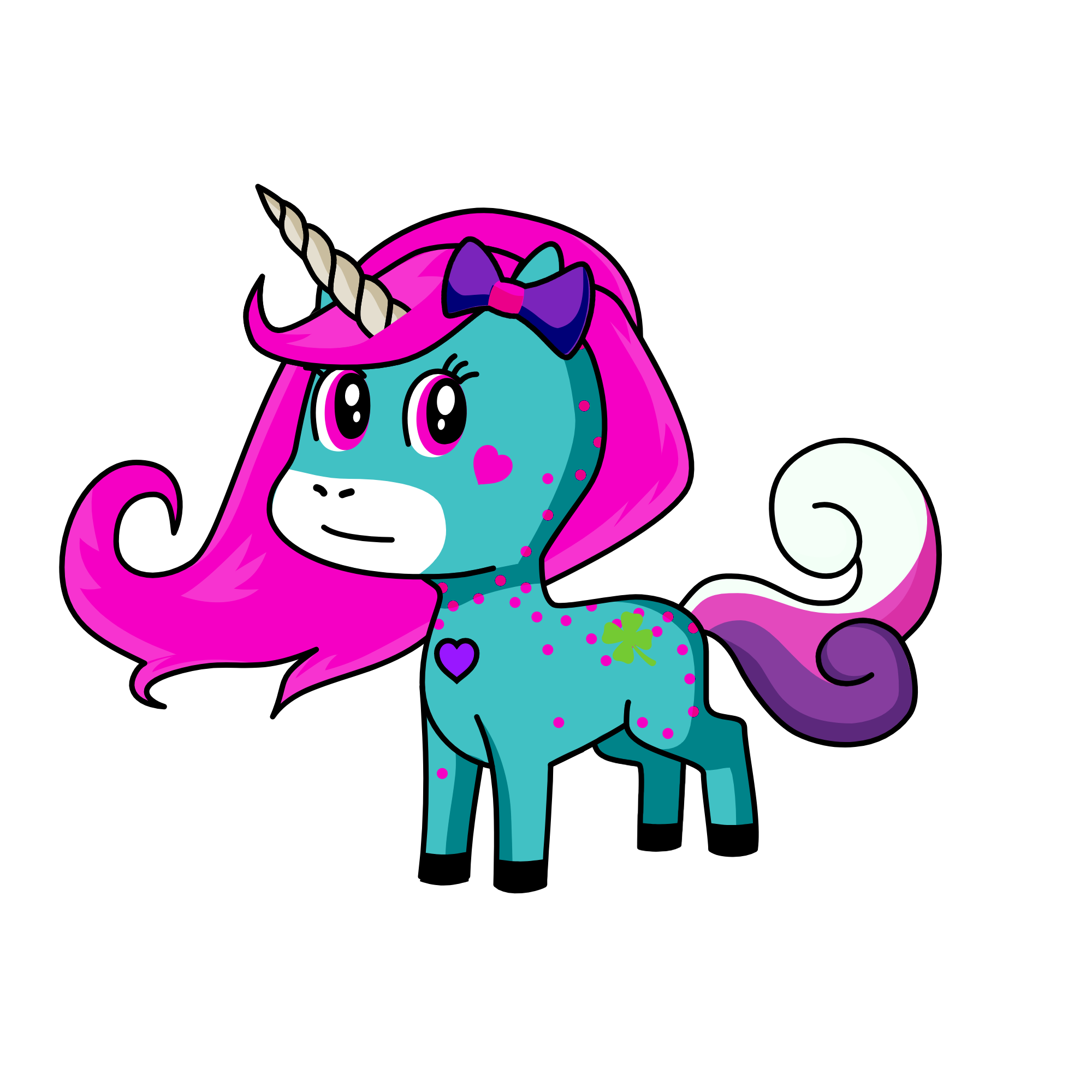 Magic Sea, the unicorn