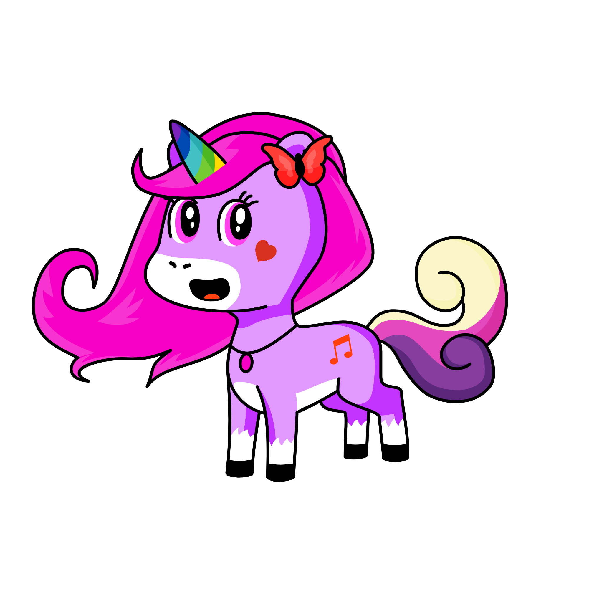 sweety, the unicorn