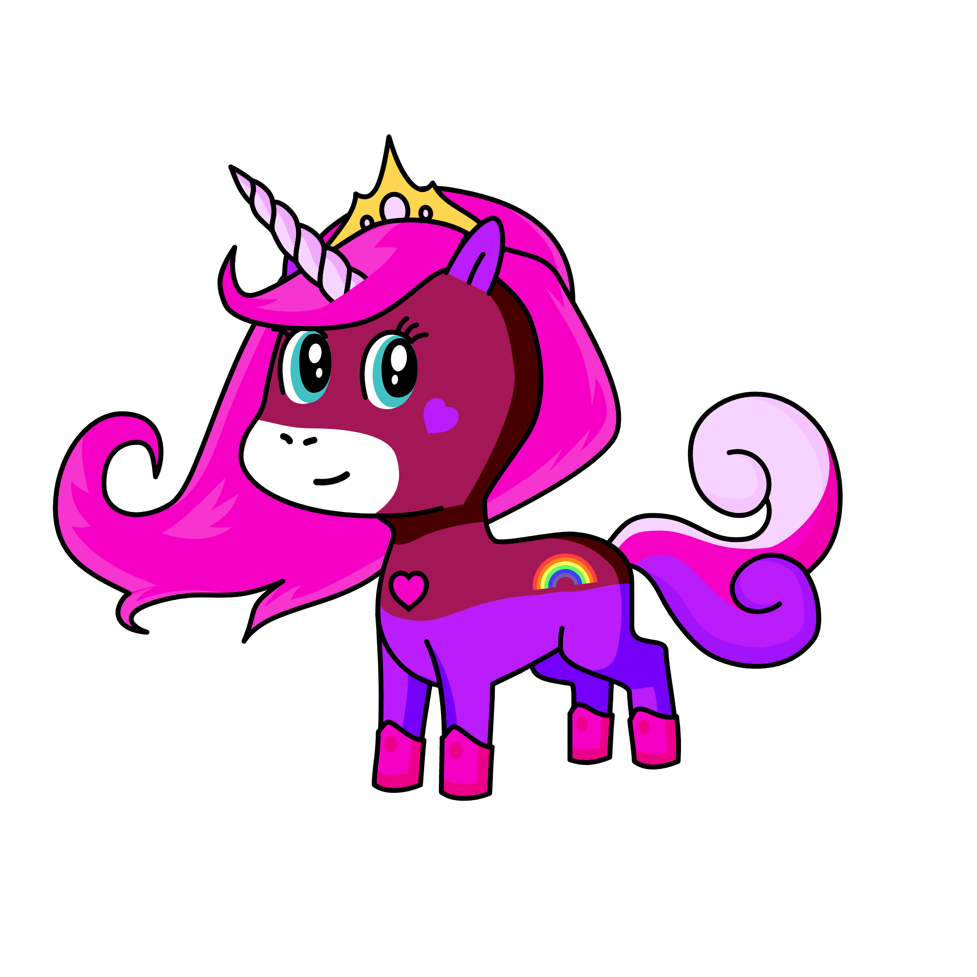 Prinsses Cherry blossom, the unicorn