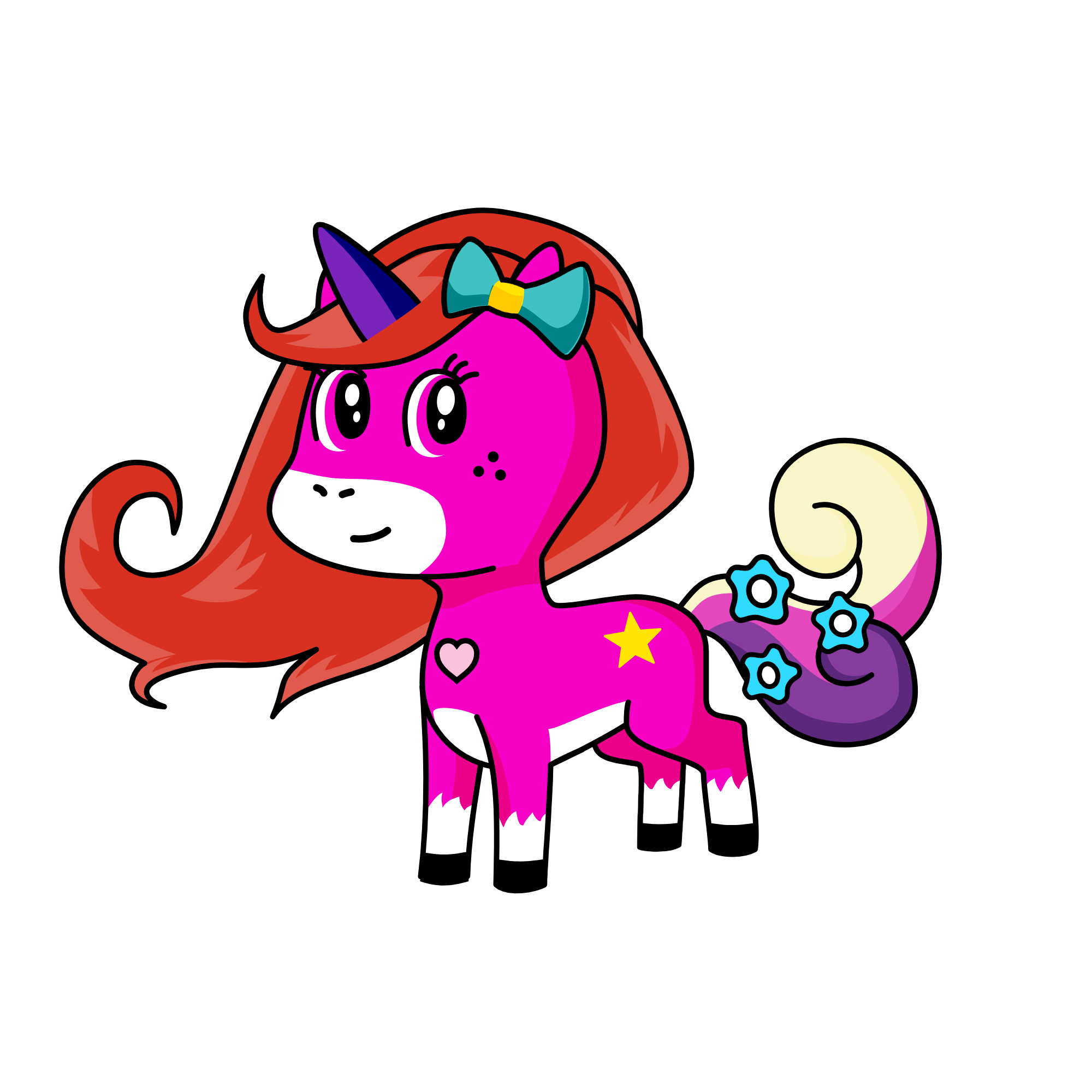 Belle, the unicorn
