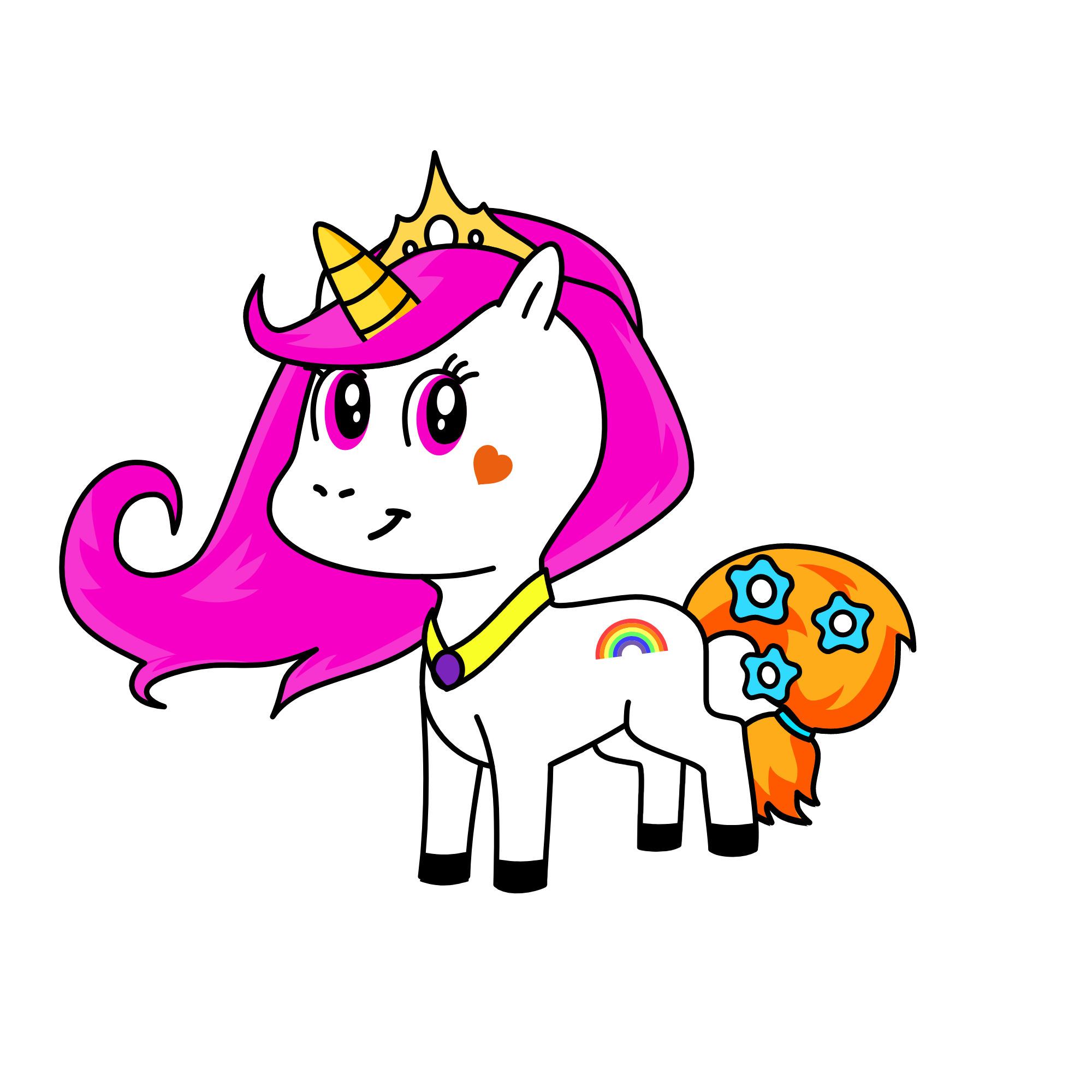 Siana, the unicorn