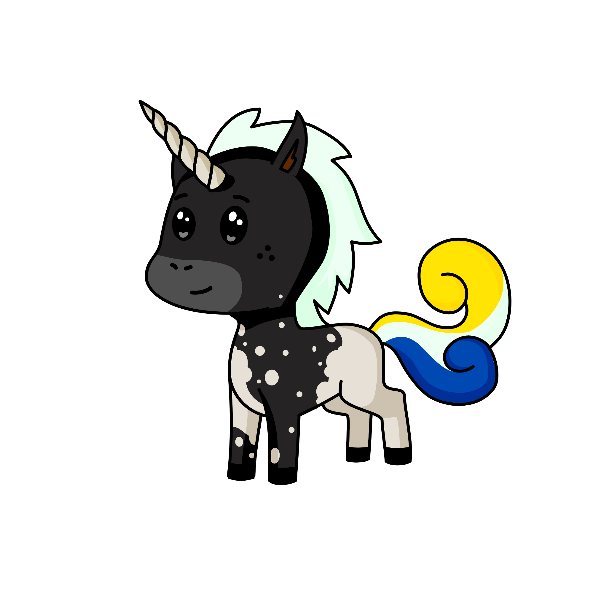 Night, the unicorn