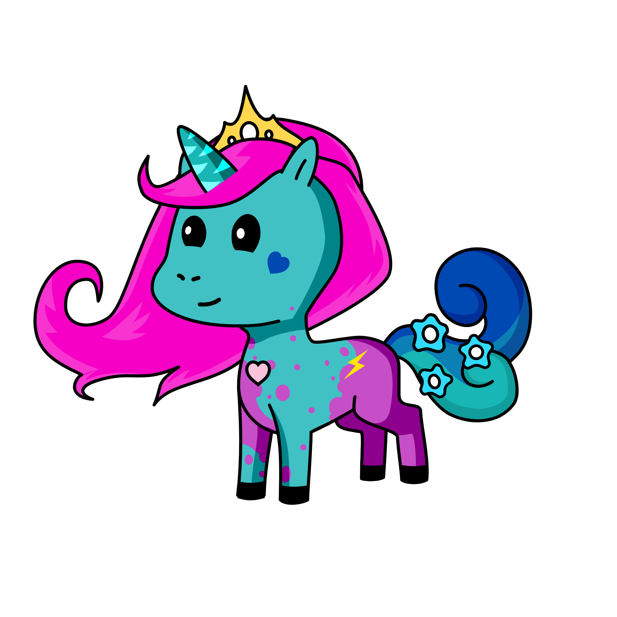 Sparkle, the unicorn
