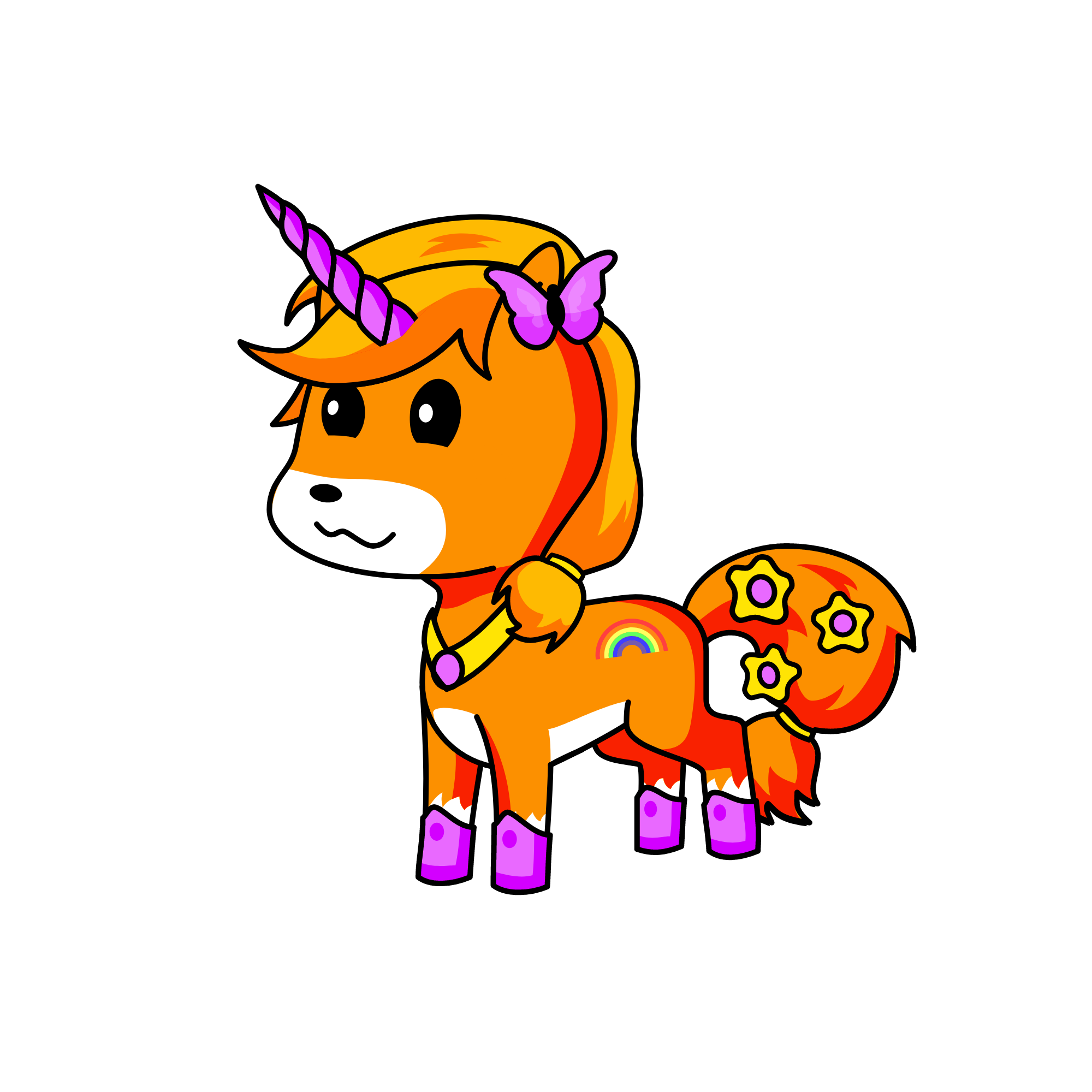 fire, the unicorn