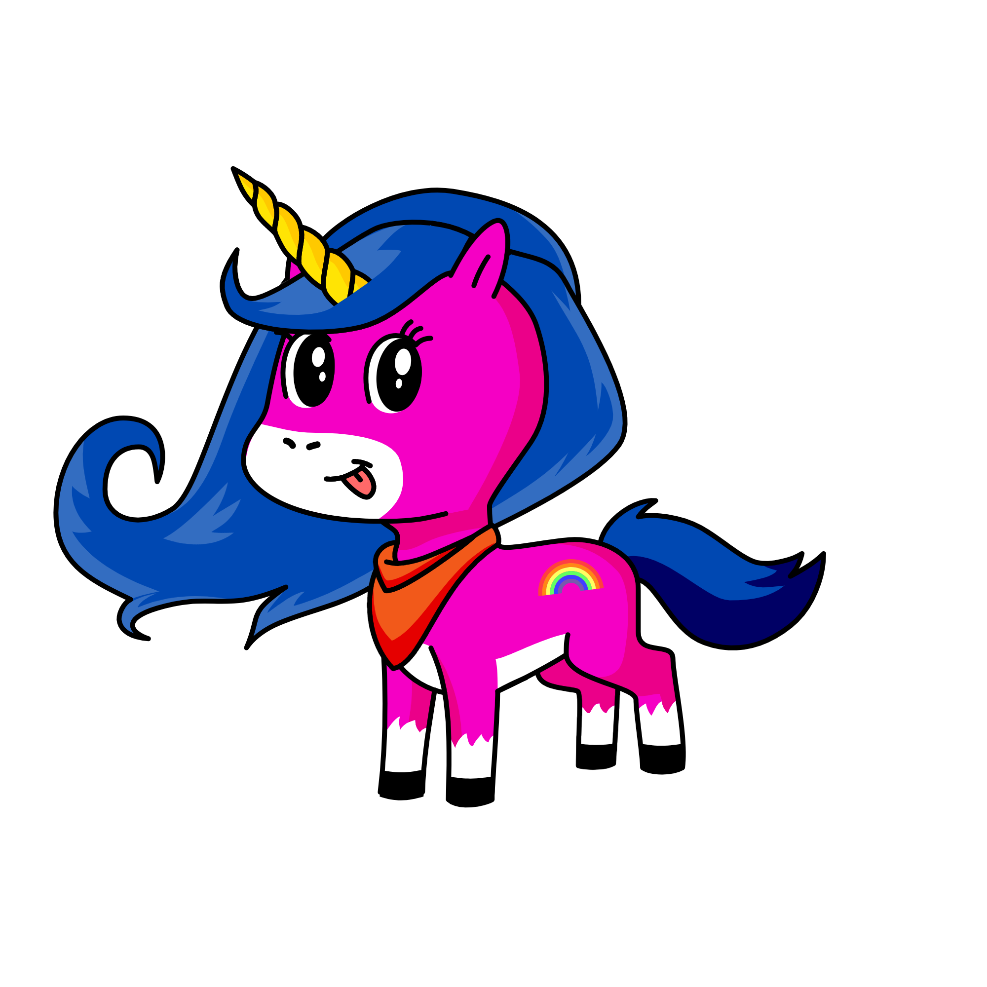 оля, the unicorn