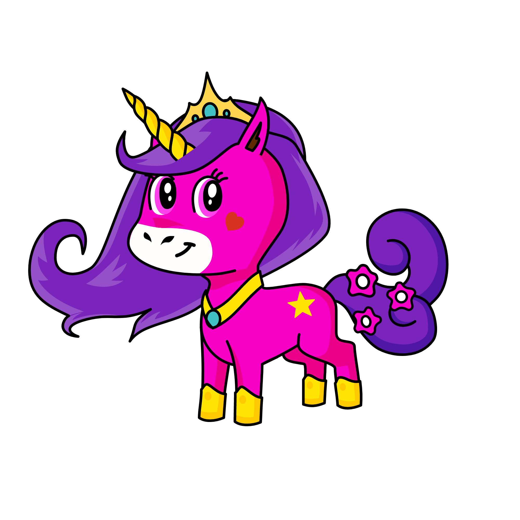 rainbow, the unicorn