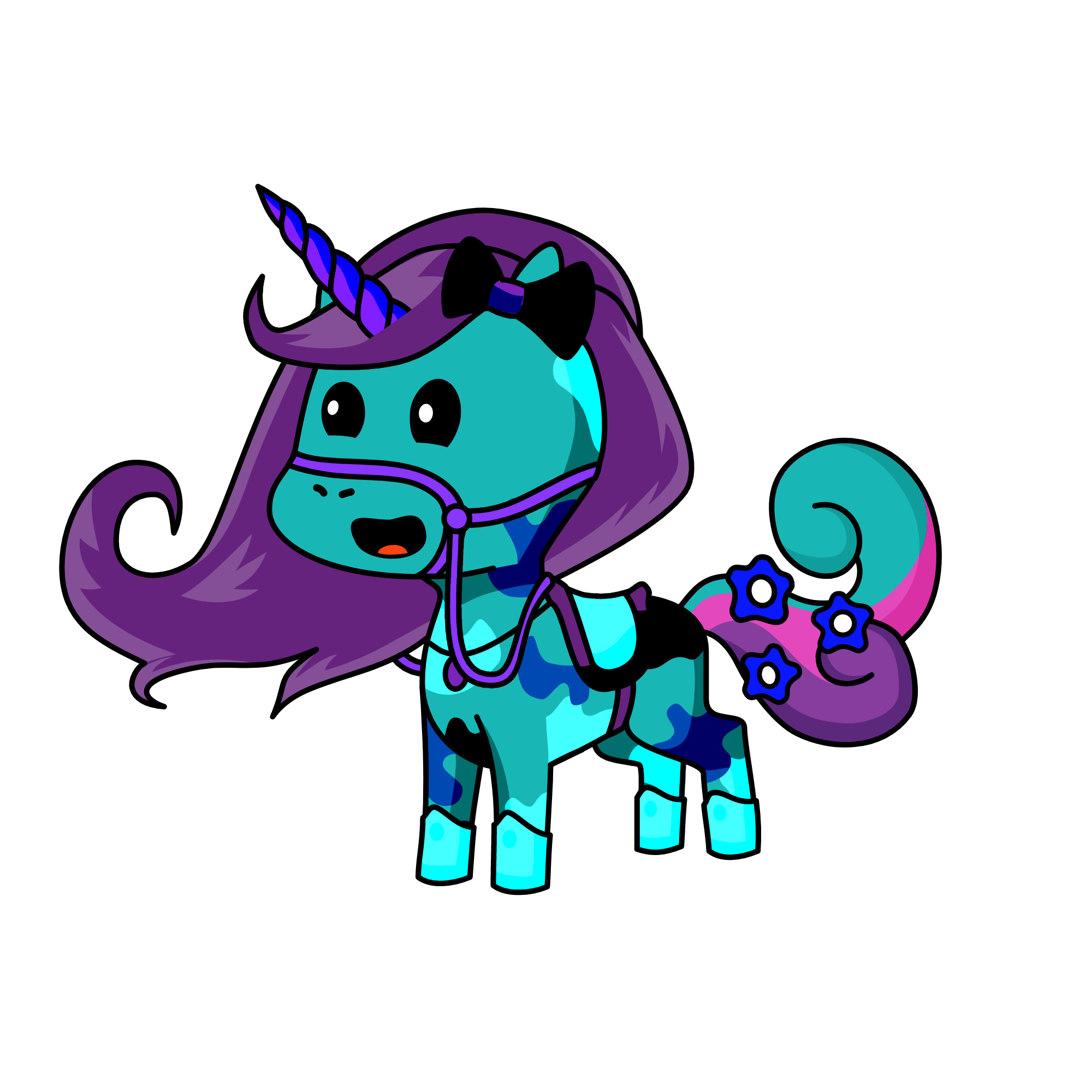 moon light, the unicorn