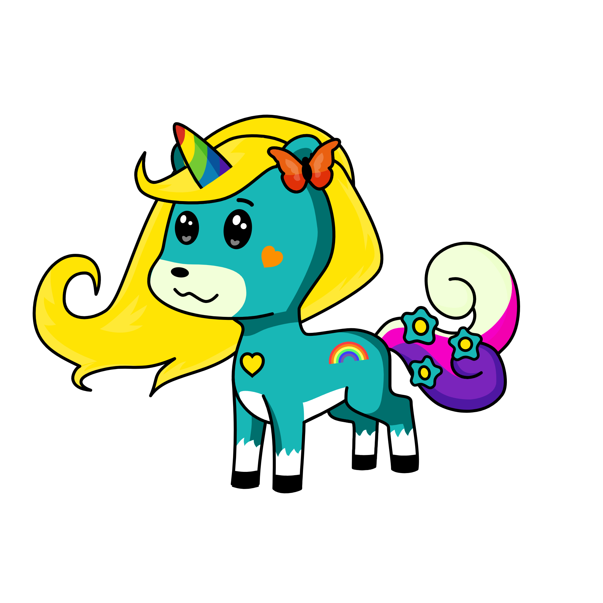 snow, the unicorn
