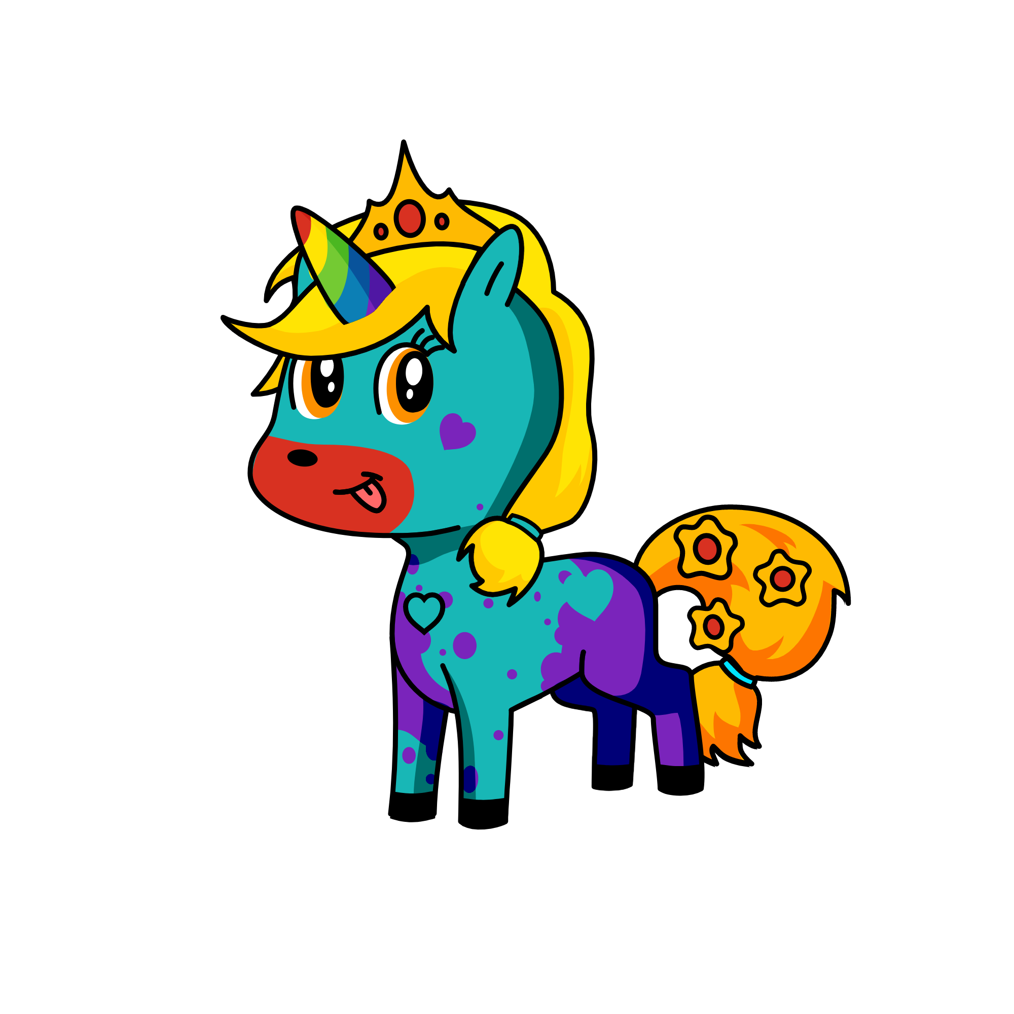 Midnight, the unicorn