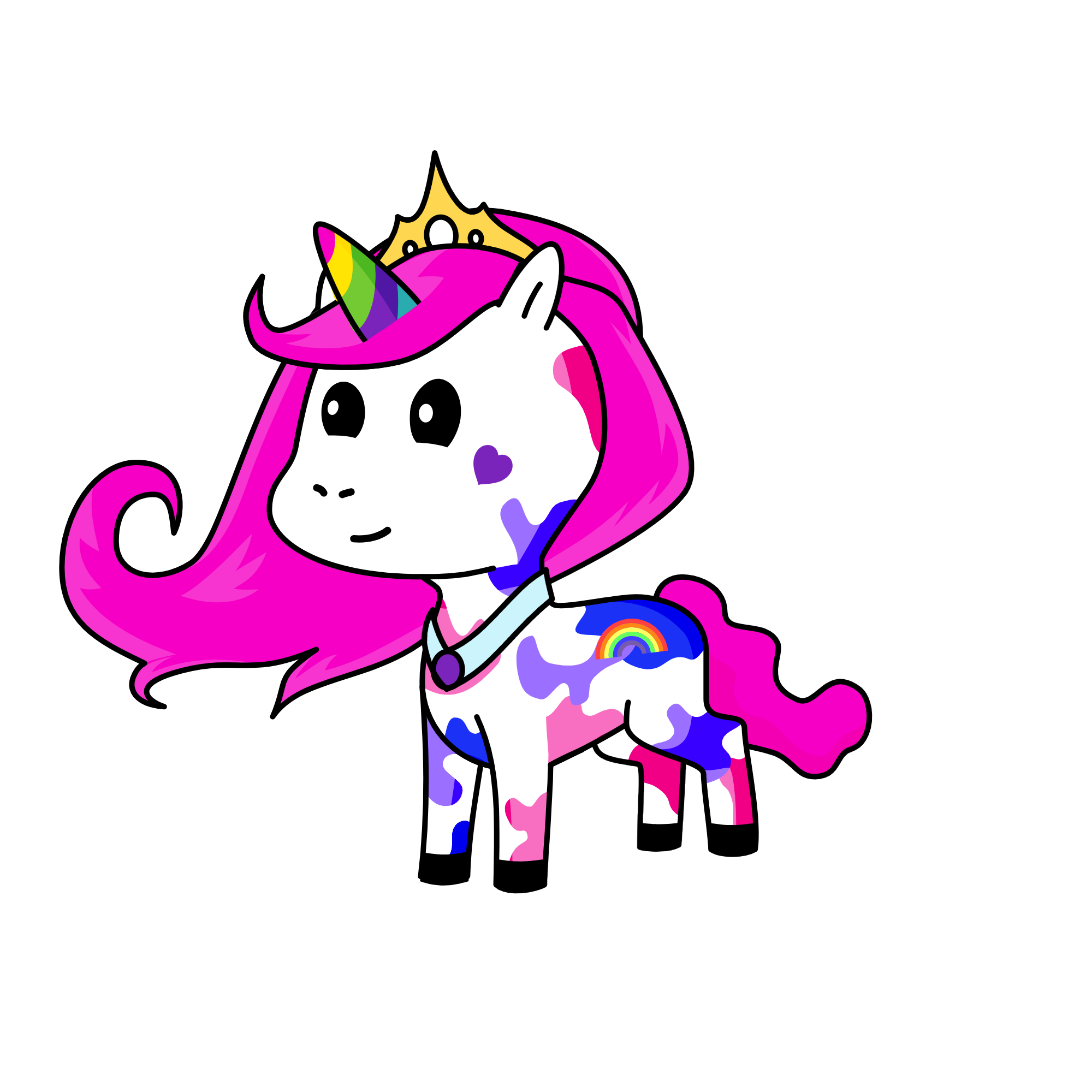 Iana, the unicorn