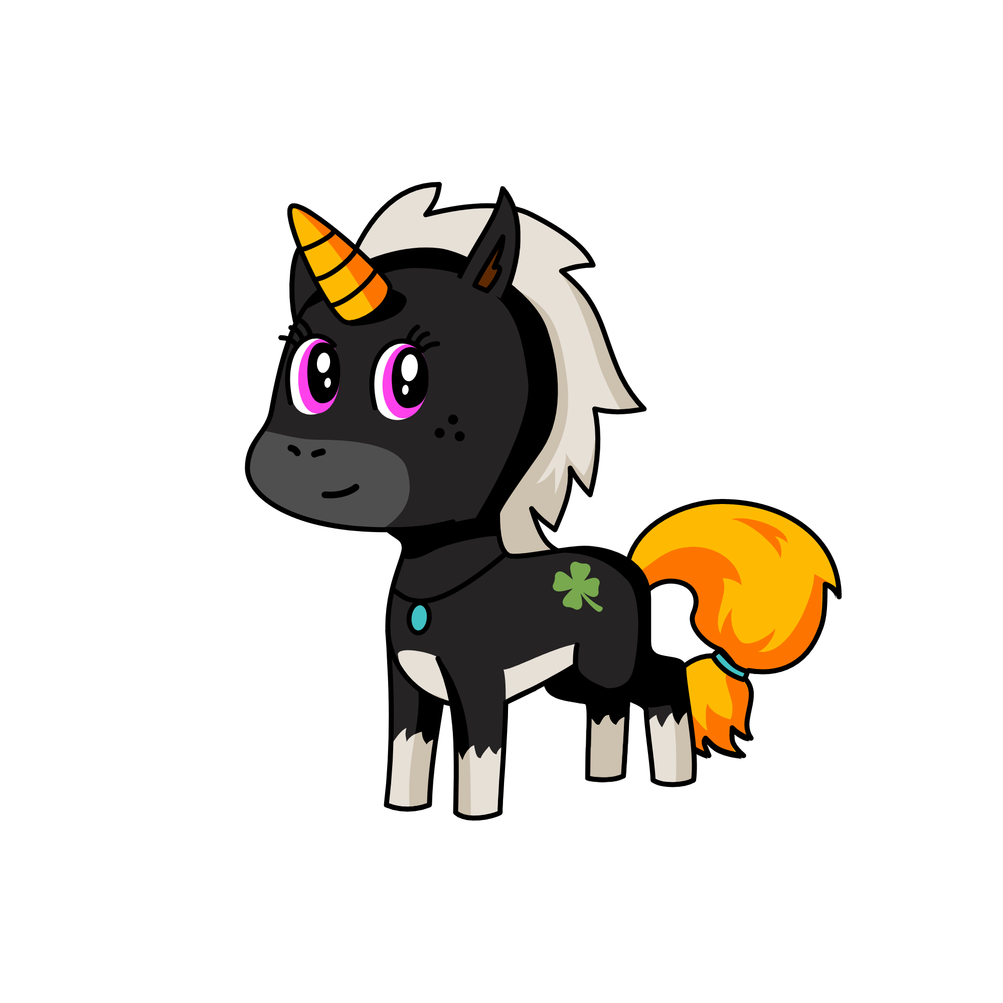 Lucklight, the unicorn