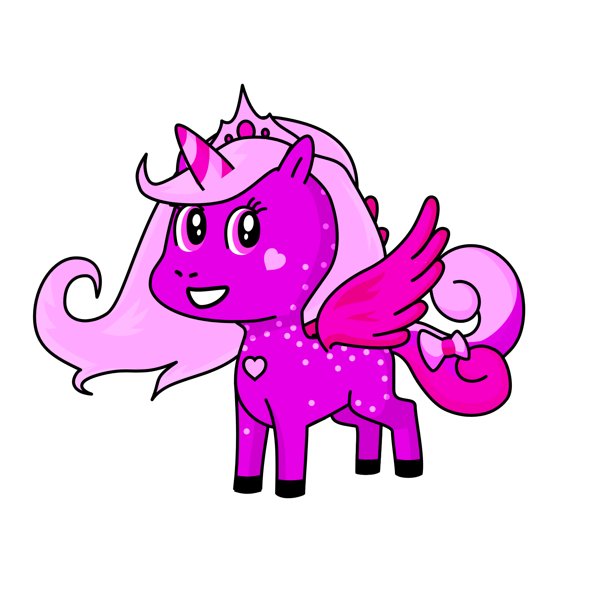 Princess Amelia, the unicorn