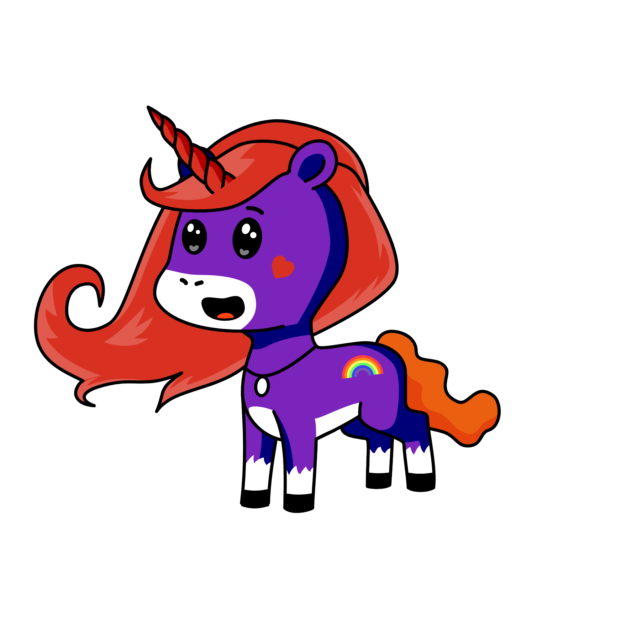 Lilly, the unicorn