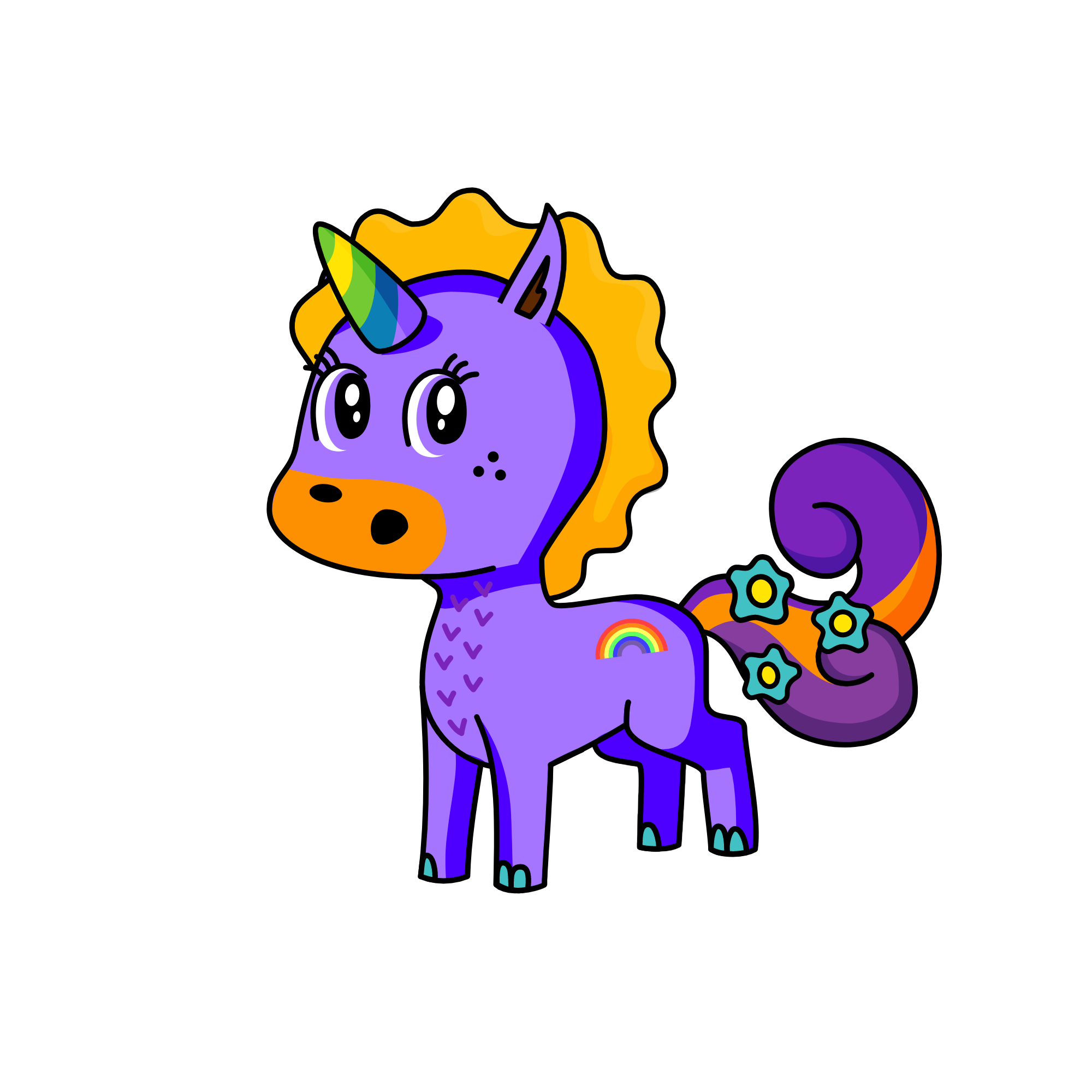 rosey, the unicorn