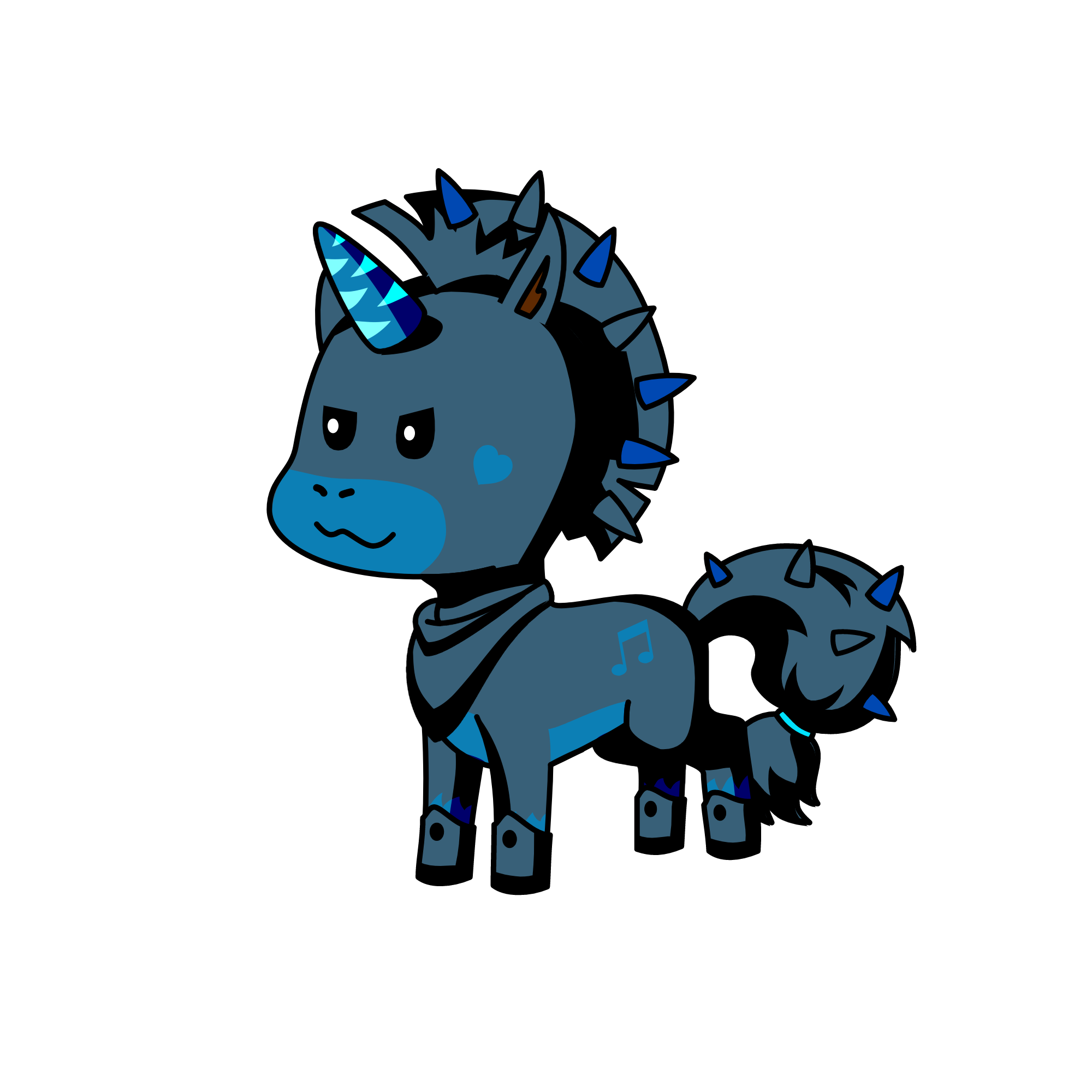 bady, the unicorn