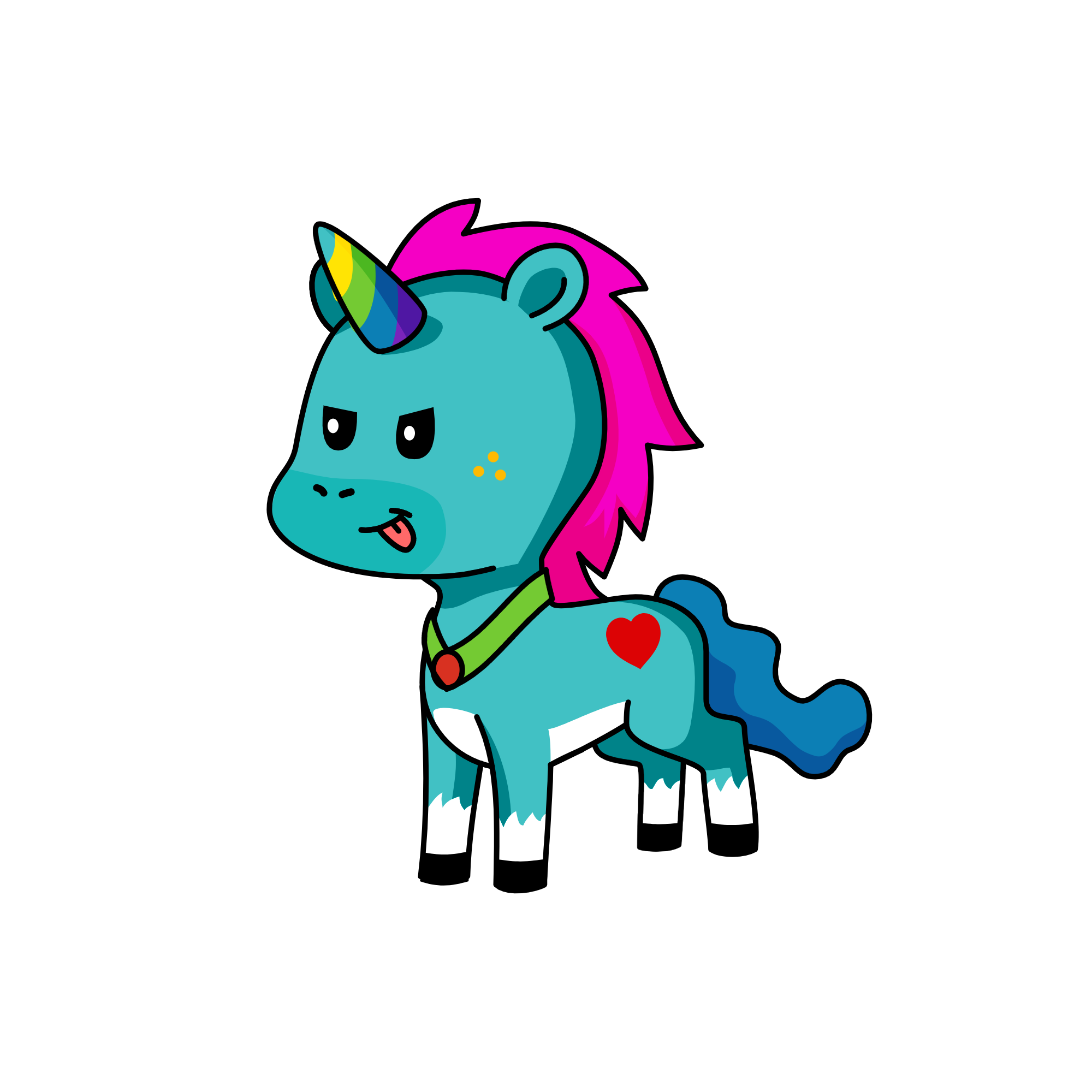gotta dance , the unicorn