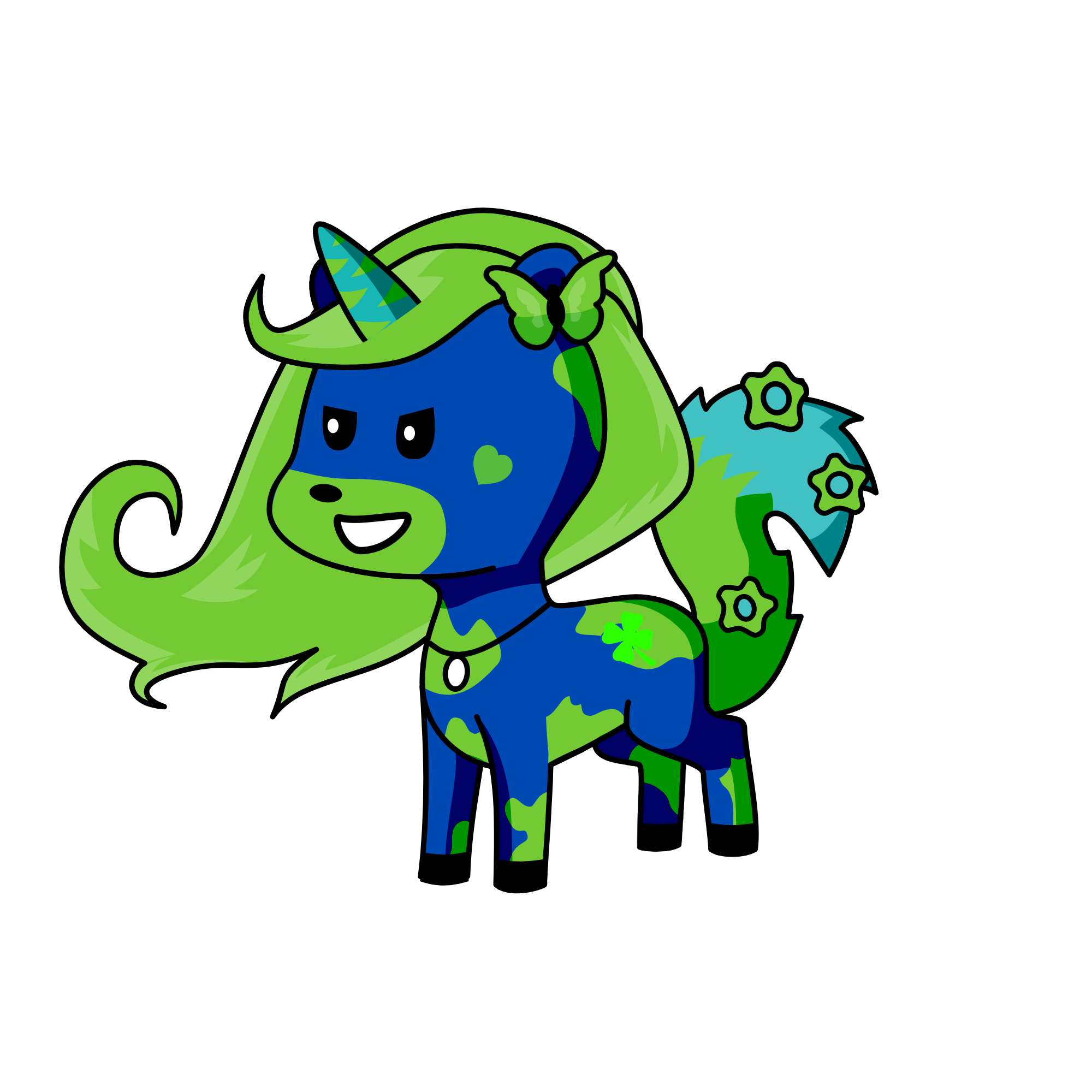 tierra/ earth, the unicorn
